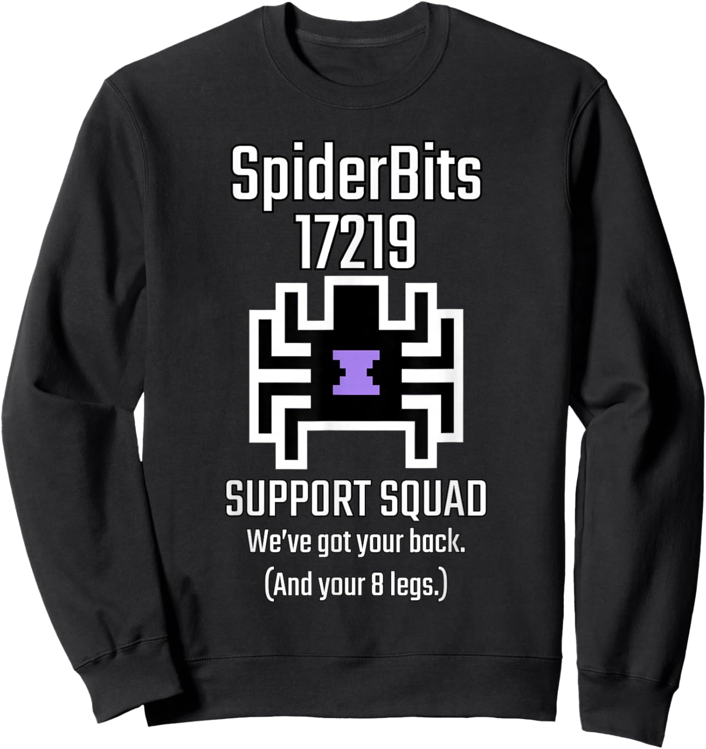 SpiderBits Supporter Sweatshirt - Sweatshirt | Black