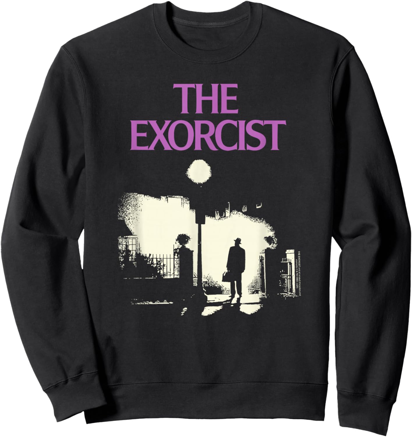 Classic Silhouette Movie Poster Horror Movie Sweatshirt - Sweatshirt | Black