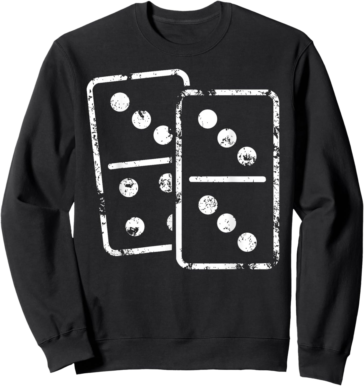 Funny 67 Meme Dominoes Six Seven Domino Kids Boys Teens Men Sweatshirt - Sweatshirt | Black
