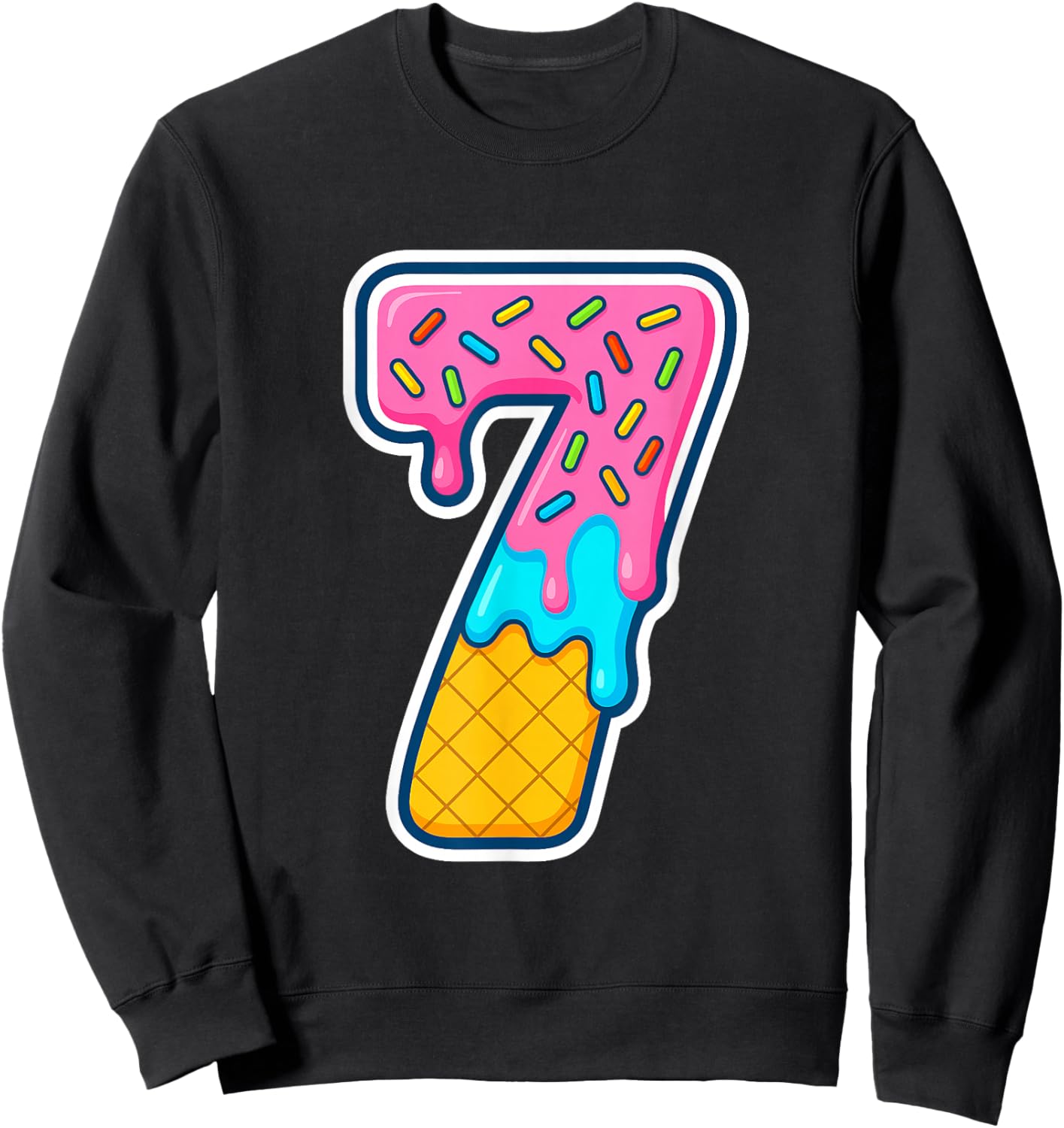 Couple Halloween Costume Duo Halloween Costume 6 7 Meme Sweatshirt - Sweatshirt | Black