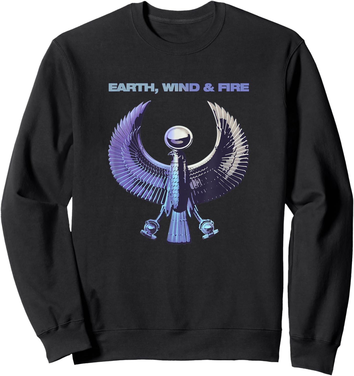Earth, Wind & Fire Wing Emblem Sweatshirt - Sweatshirt | Black