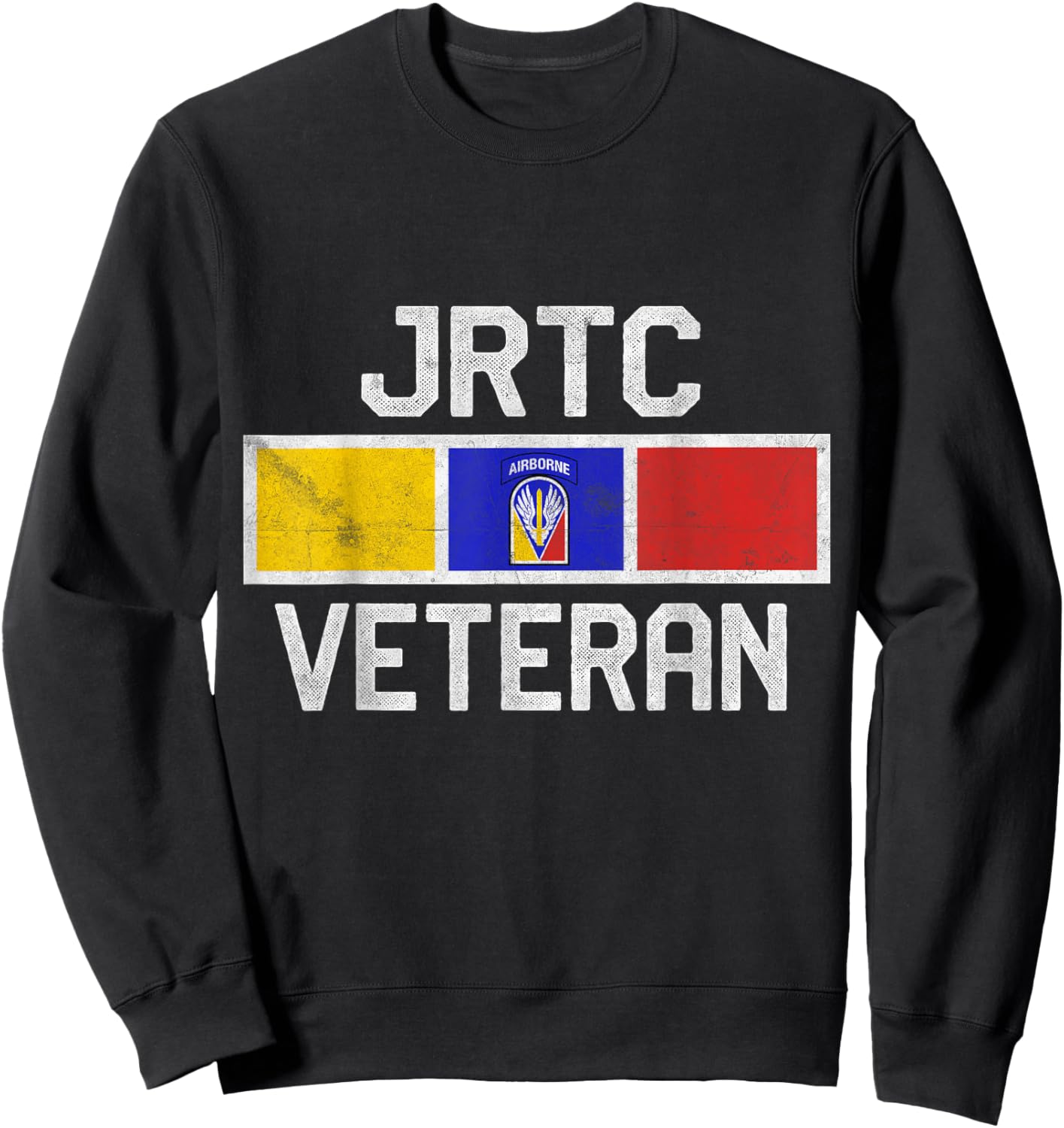 JRTC Veteran Joint Readiness Training Center Fort Polk LA Sweatshirt - Sweatshirt | Black