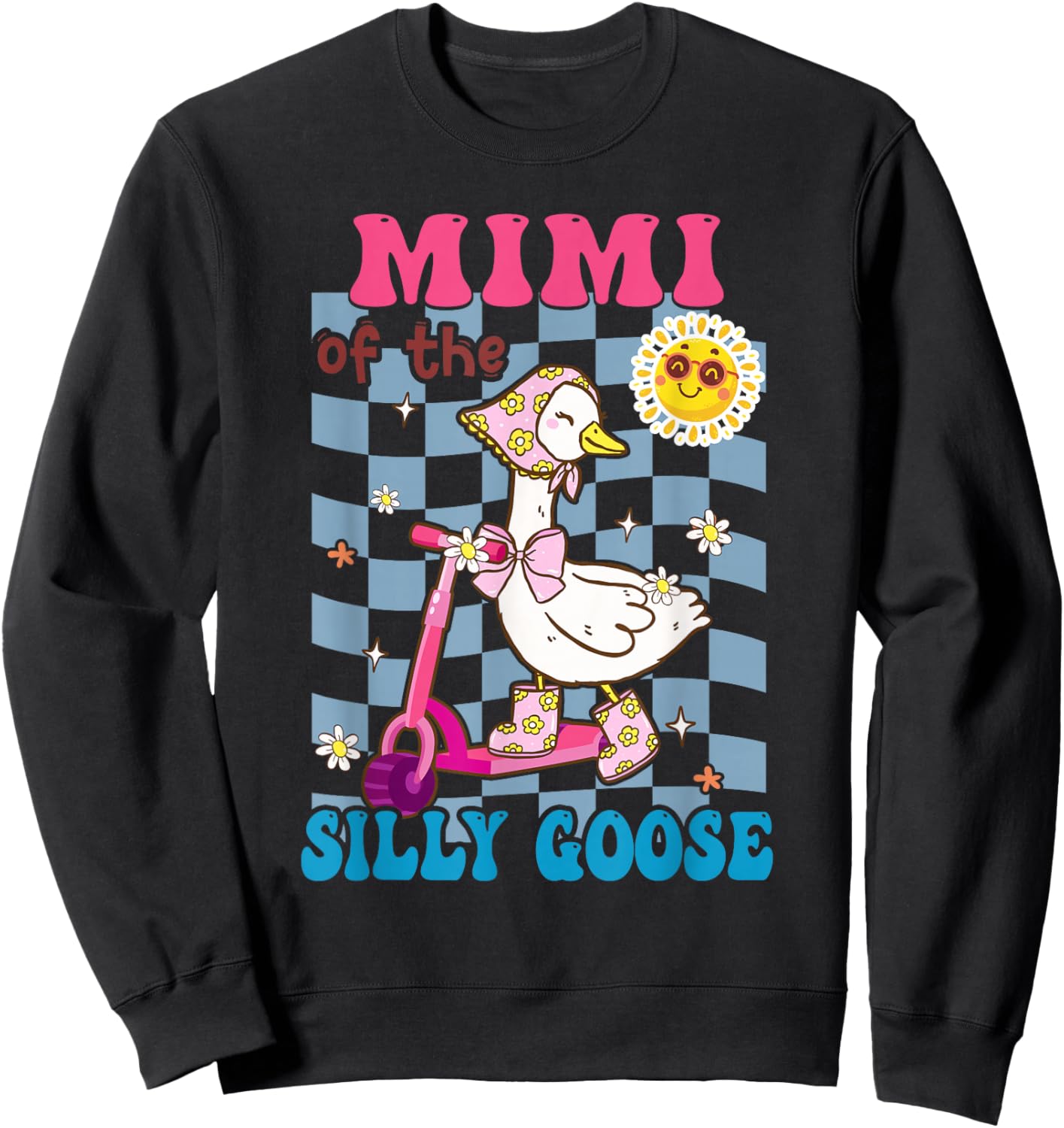 Mimi of The Silly Goose First Birthday Family Matching Sweatshirt - Sweatshirt | Black