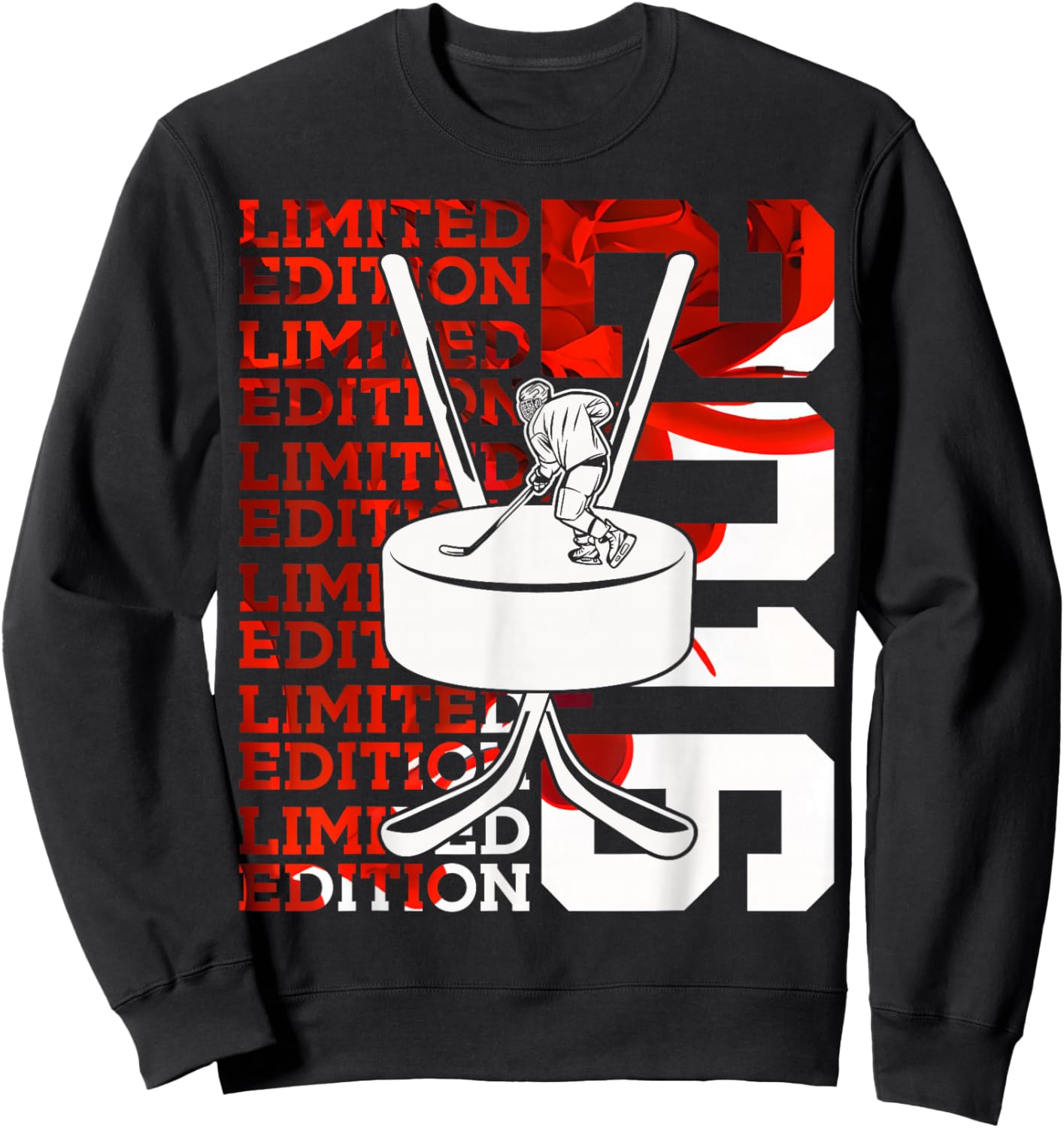Limited Edition 2016 ICE Hockey 10TH Birthday Sweatshirt - Sweatshirt | Black