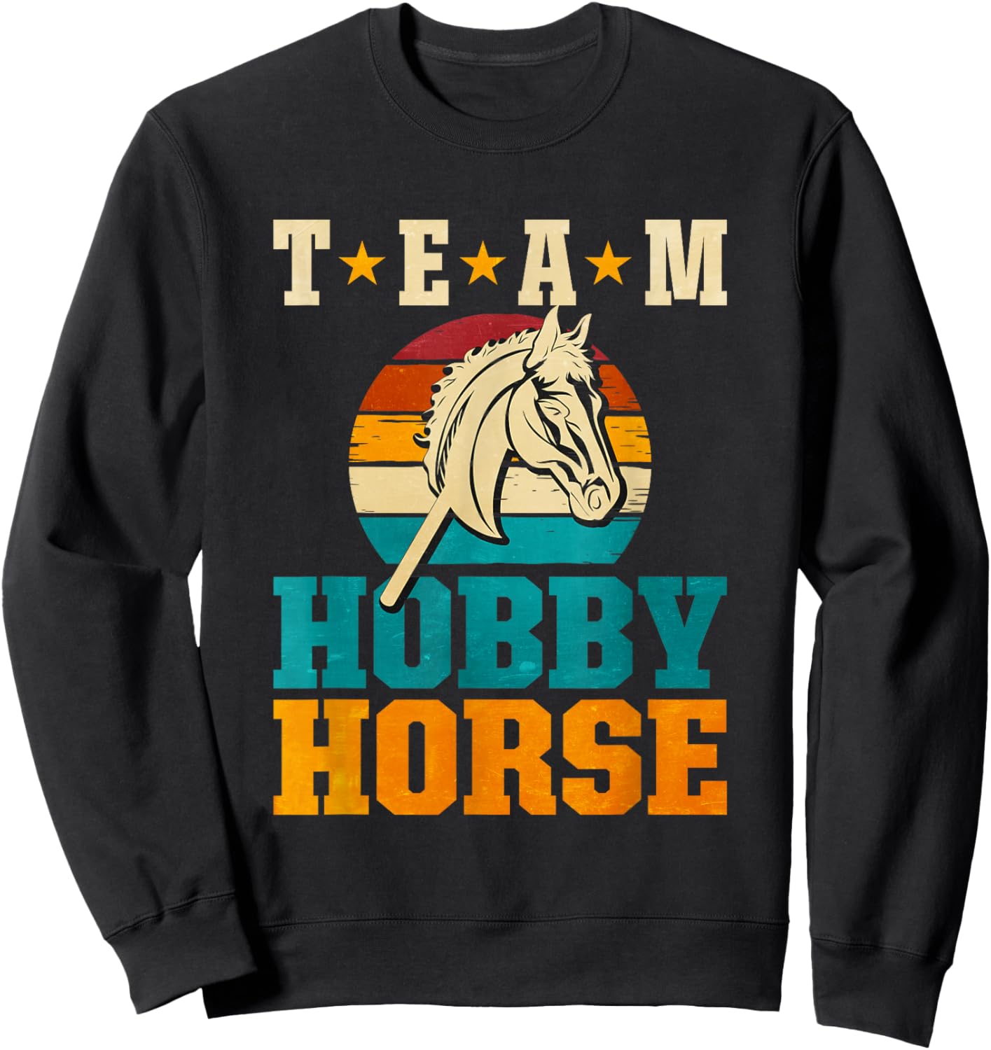 Team Hobby Horse Sweatshirt - Sweatshirt | Black