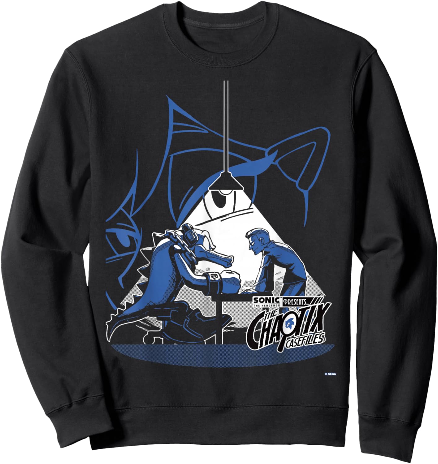 Sonic The Hedgehog Chaotix Casefiles Episode 4 Sweatshirt - Sweatshirt | Black