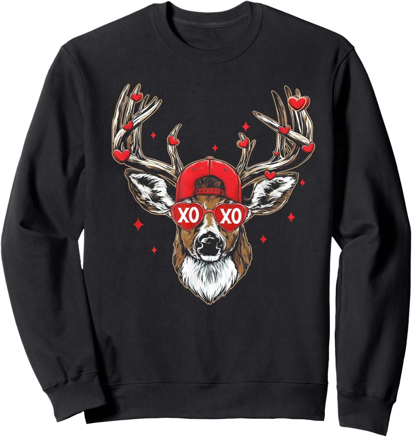 Boys Cap Men Boy Sweatshirt - Sweatshirt | Black