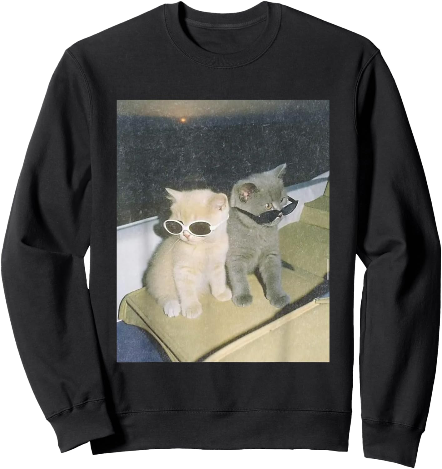 T-Shirt Sweatshirt - Sweatshirt | Black