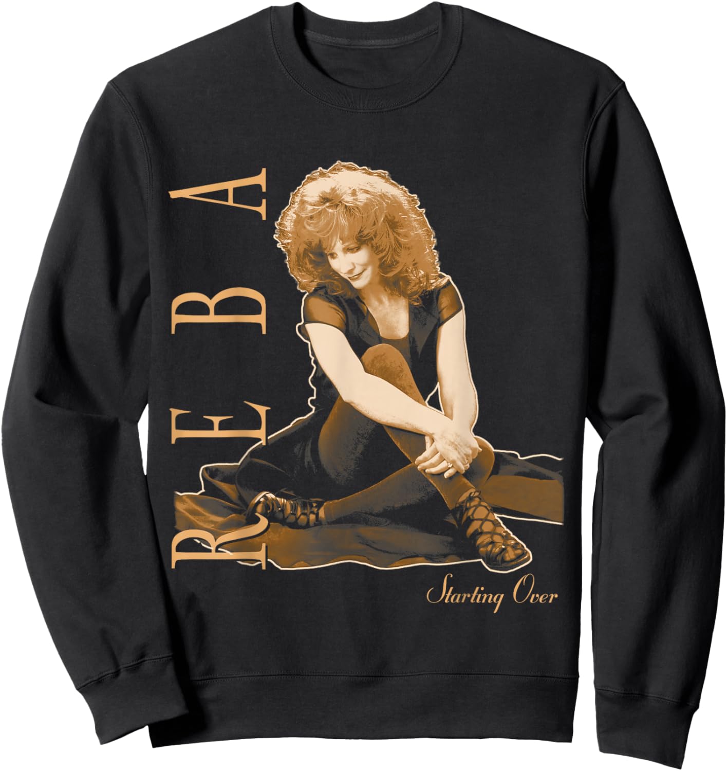 Official Reba McEntire Starting Over Sweatshirt - Sweatshirt | Black