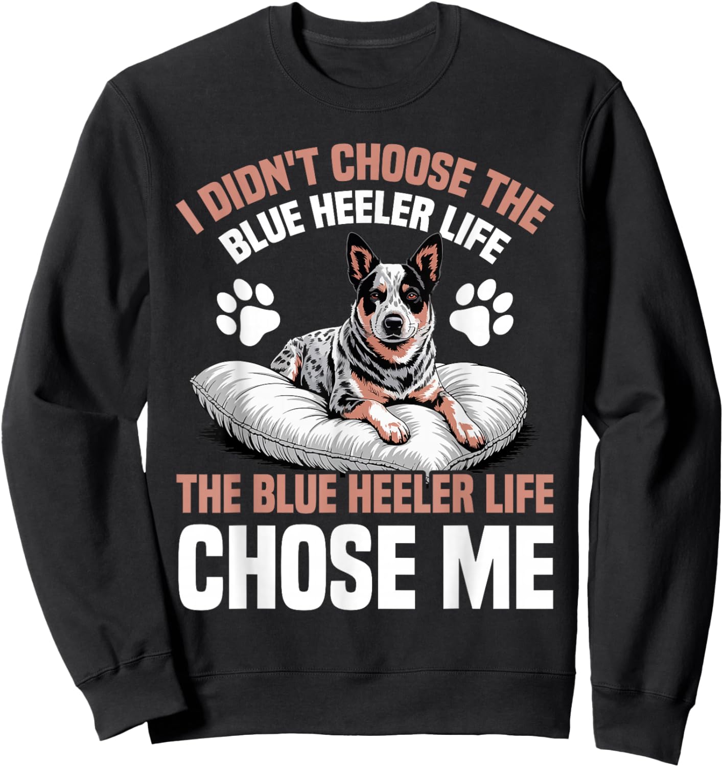 Australian Cattle Dog Blue Heeler Sweatshirt - Sweatshirt | Black