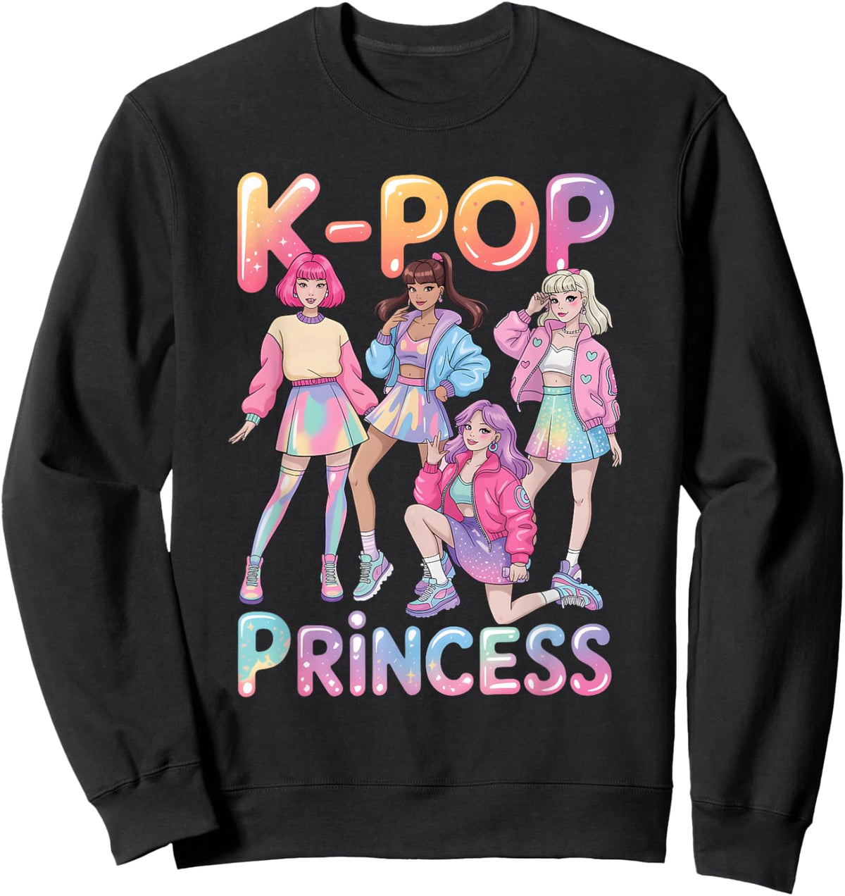 T-Shirt Sweatshirt - Sweatshirt | Black
