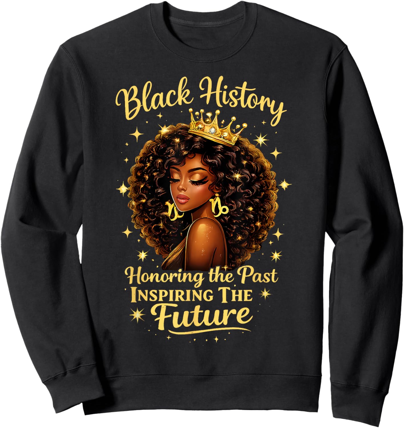 Black History Honoring The Past Inspiring The Future Teacher Sweatshirt - Sweatshirt | Black