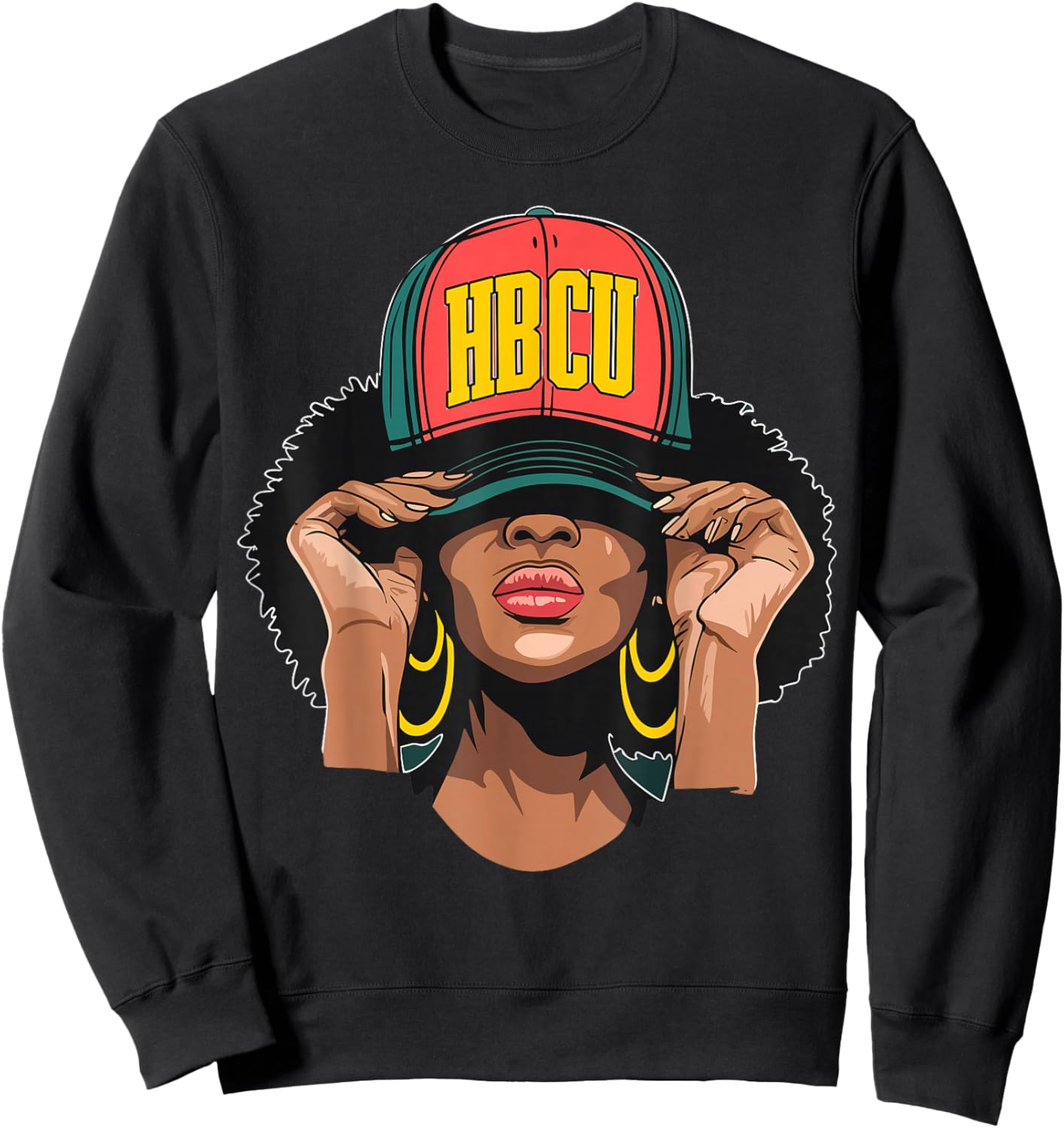 Beautiful Black History Month HBCU Sweatshirt - Sweatshirt | Black