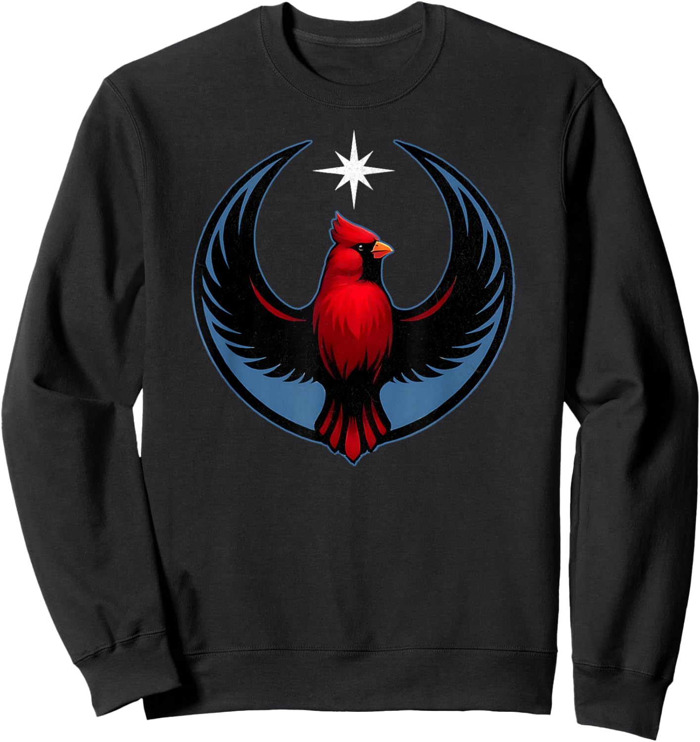 IL Rebel Bird Alliance No Kings Sweatshirt - Sweatshirt | Black