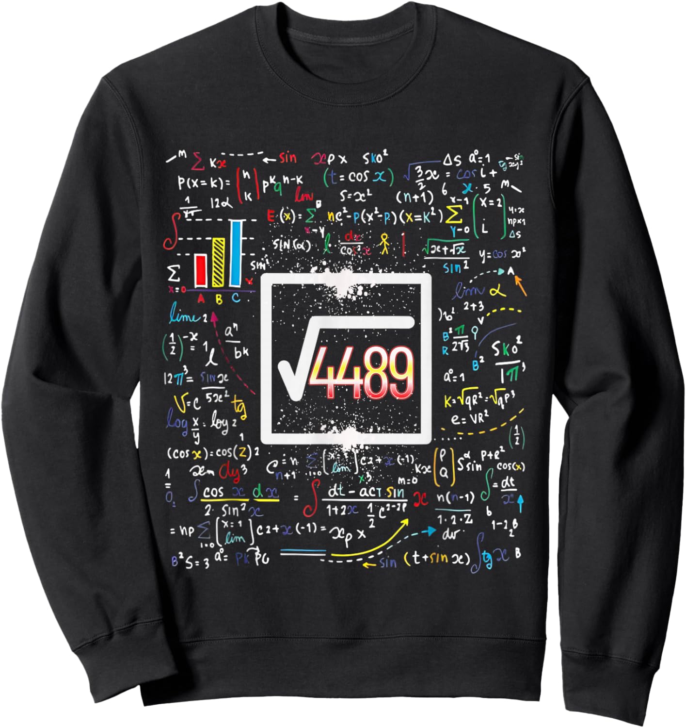 Funny Meme Saying 6 7 Six Seven Women Kids Sweatshirt - Sweatshirt | Black
