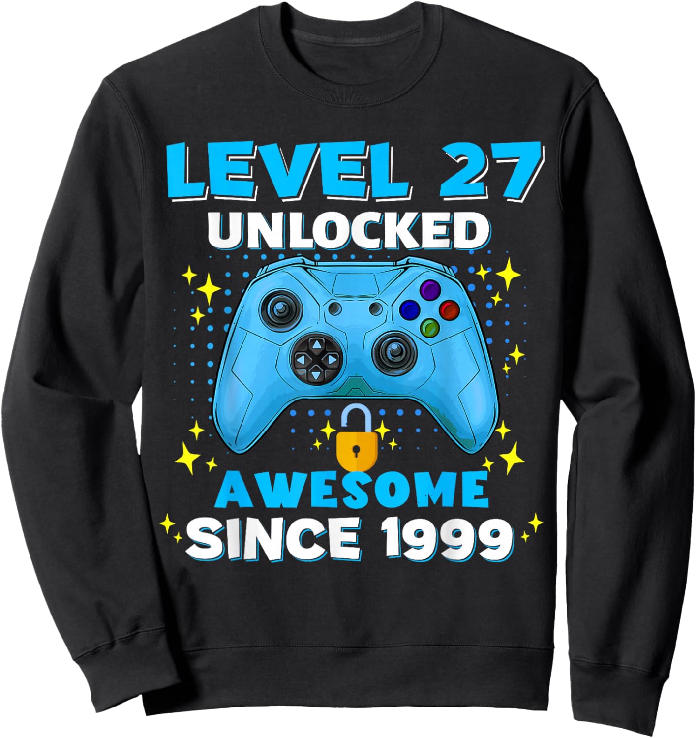 27th Birthday 27 Years Birthday Gifts Sweatshirt - Sweatshirt | Black