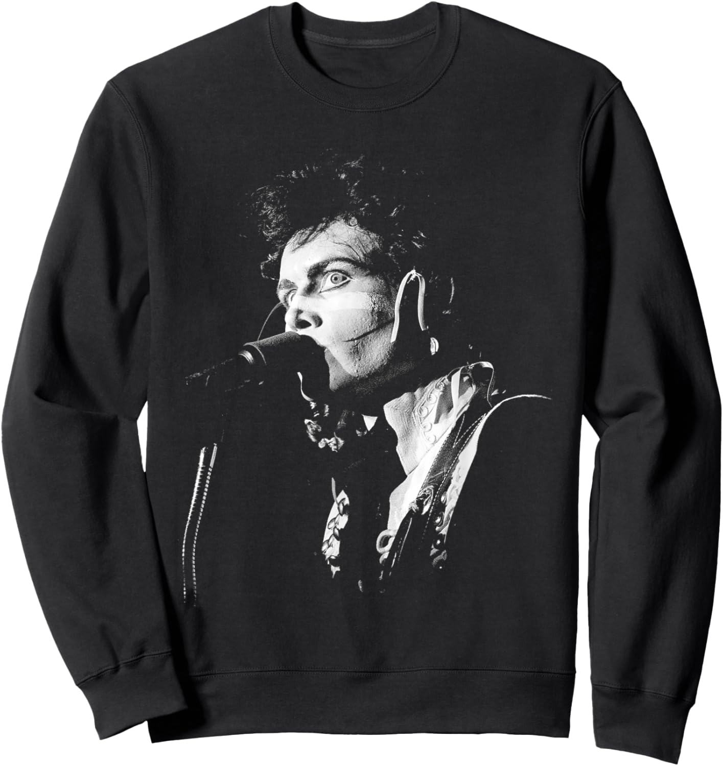 Adam and The Ants Live Prince Charming 1981 Sweatshirt - Sweatshirt | Black