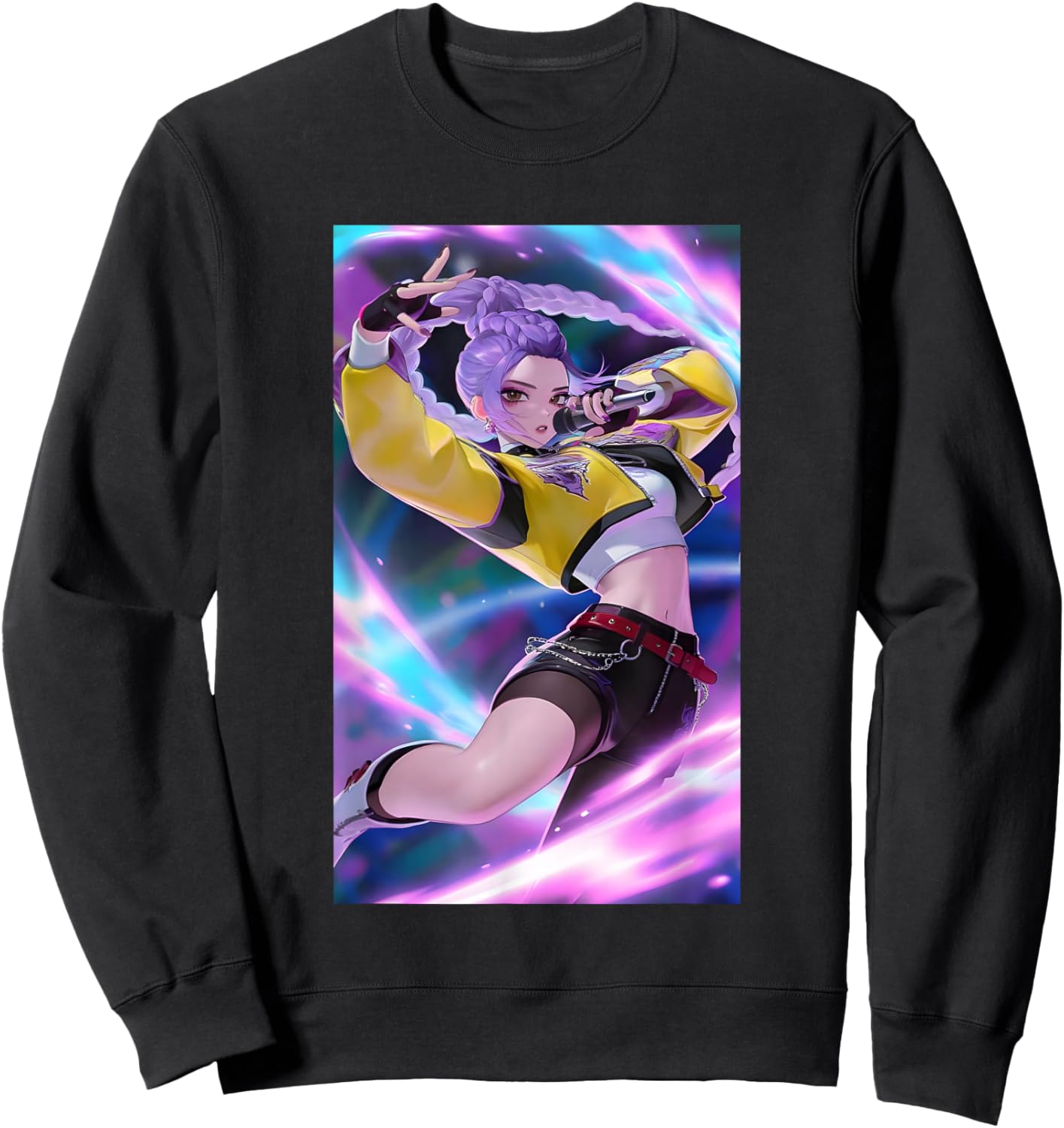 Cute Rumi Sweatshirt - Sweatshirt | Black
