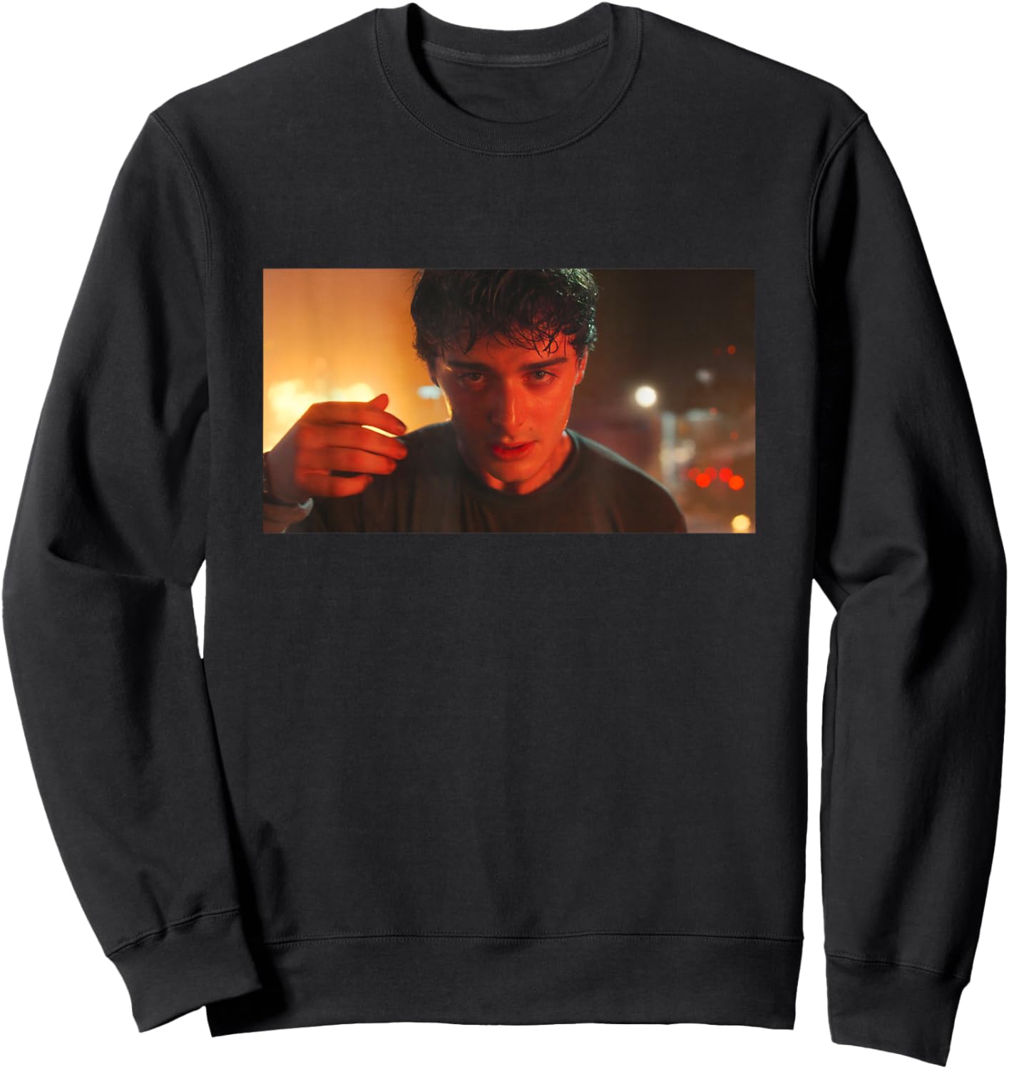 Stranger Things Will Byers Season 5 Volume 1 Series Scene Sweatshirt - Sweatshirt | Black