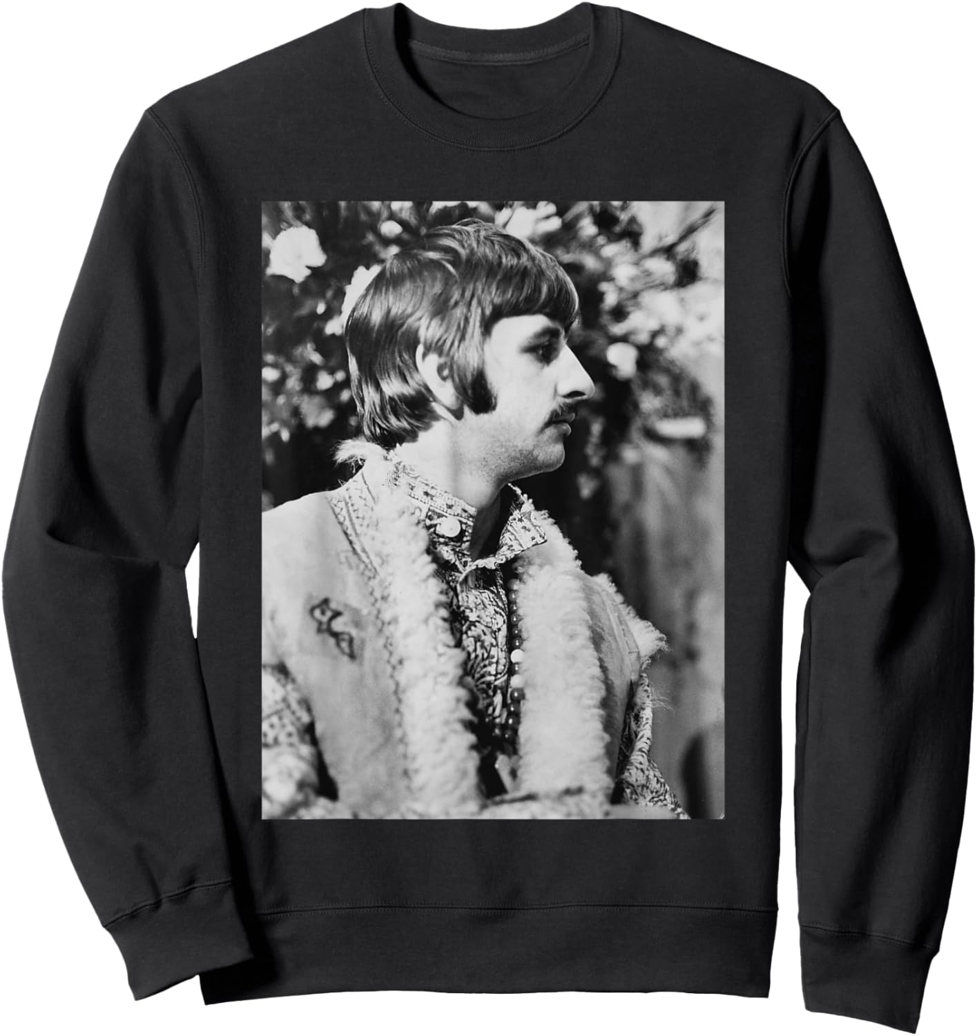 The Beatles Ringo Starr Penny Lane Blue Album Era 1967 Sweatshirt - Sweatshirt | Black