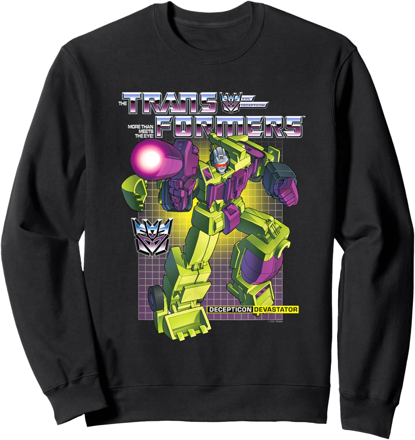 Transformers Devastator Sweatshirt - Sweatshirt | Black