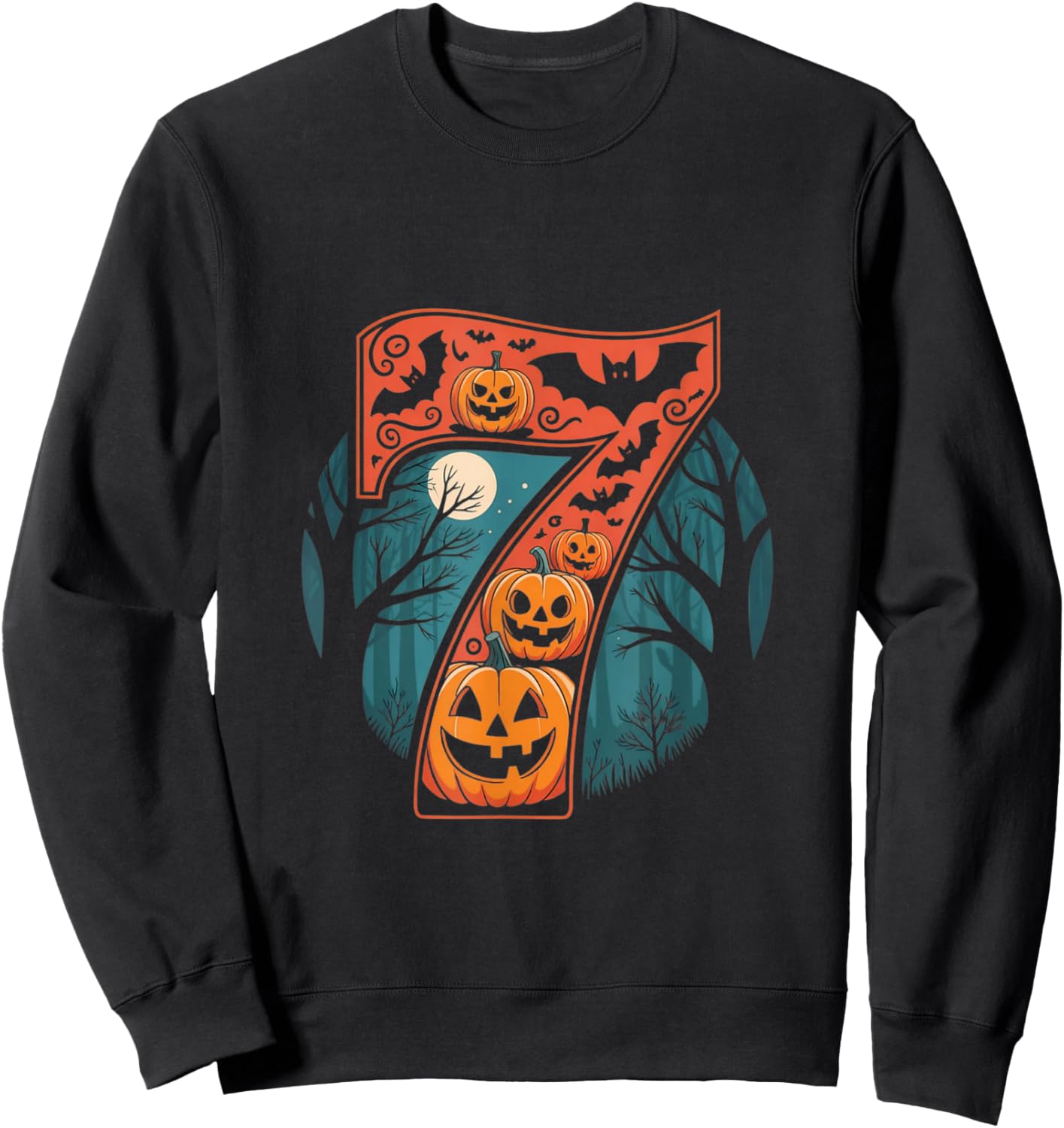 Six Seven Meme 6 7 Halloween Costume Couple Sweatshirt - Sweatshirt | Black