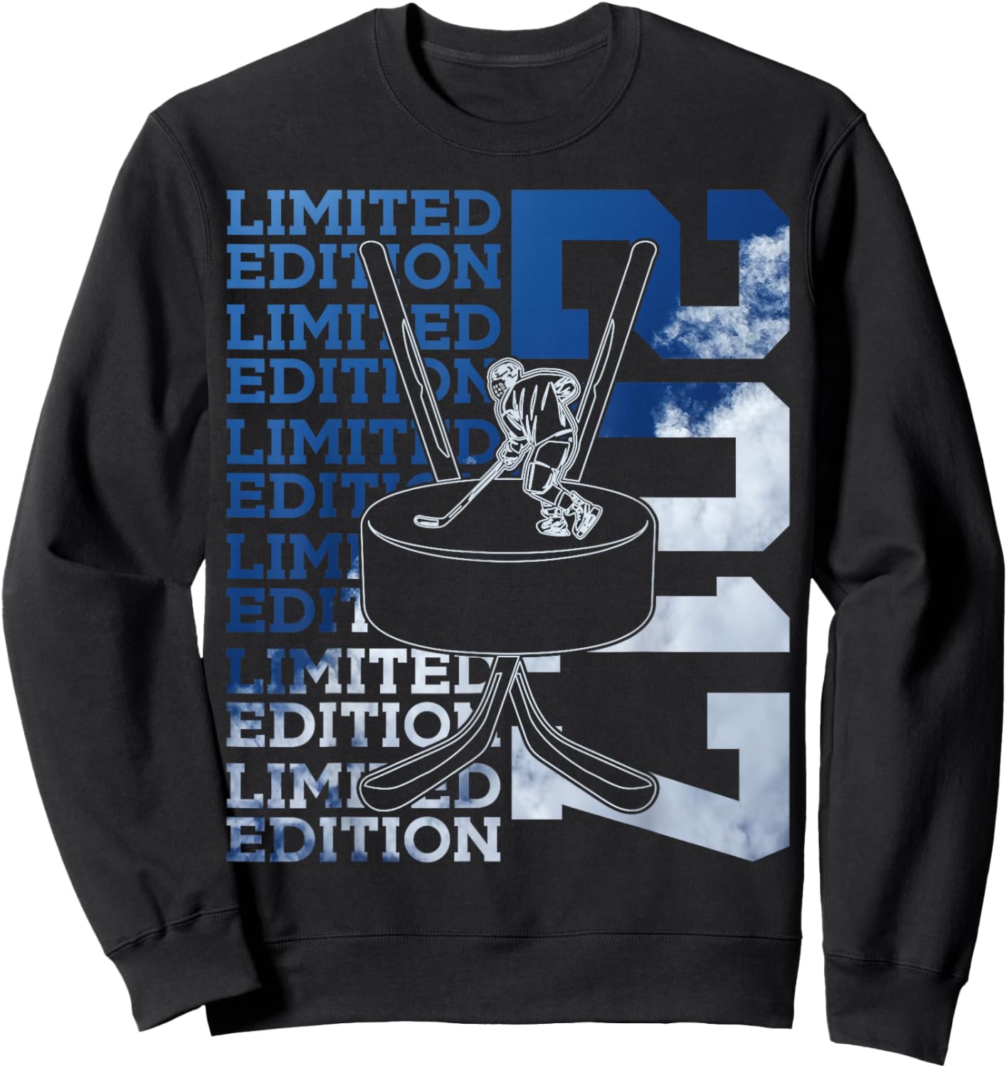Limited Edition 2017 ICE Hockey 9TH Birthday Sweatshirt - Sweatshirt | Black