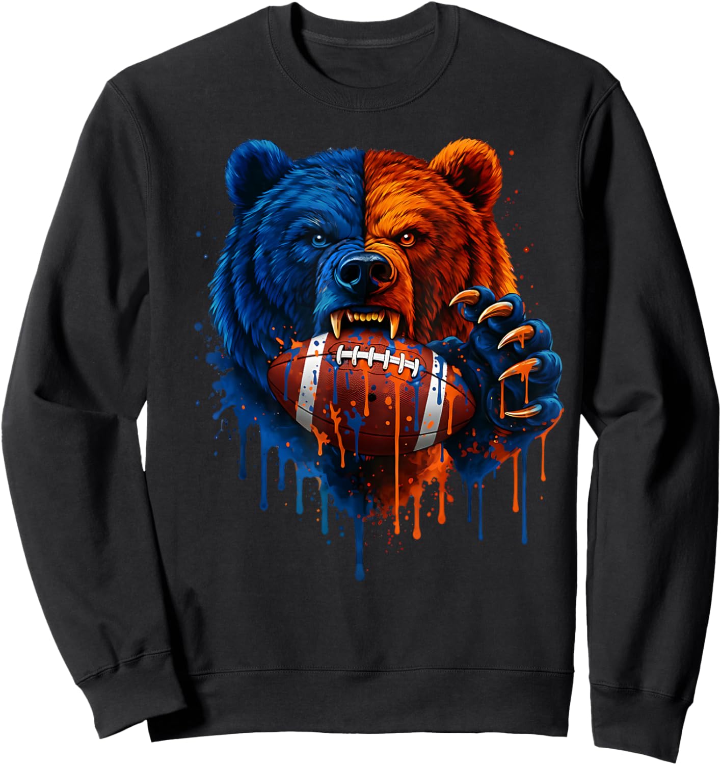 Graphic Bear for Kids Men Women Sweatshirt - Sweatshirt | Black