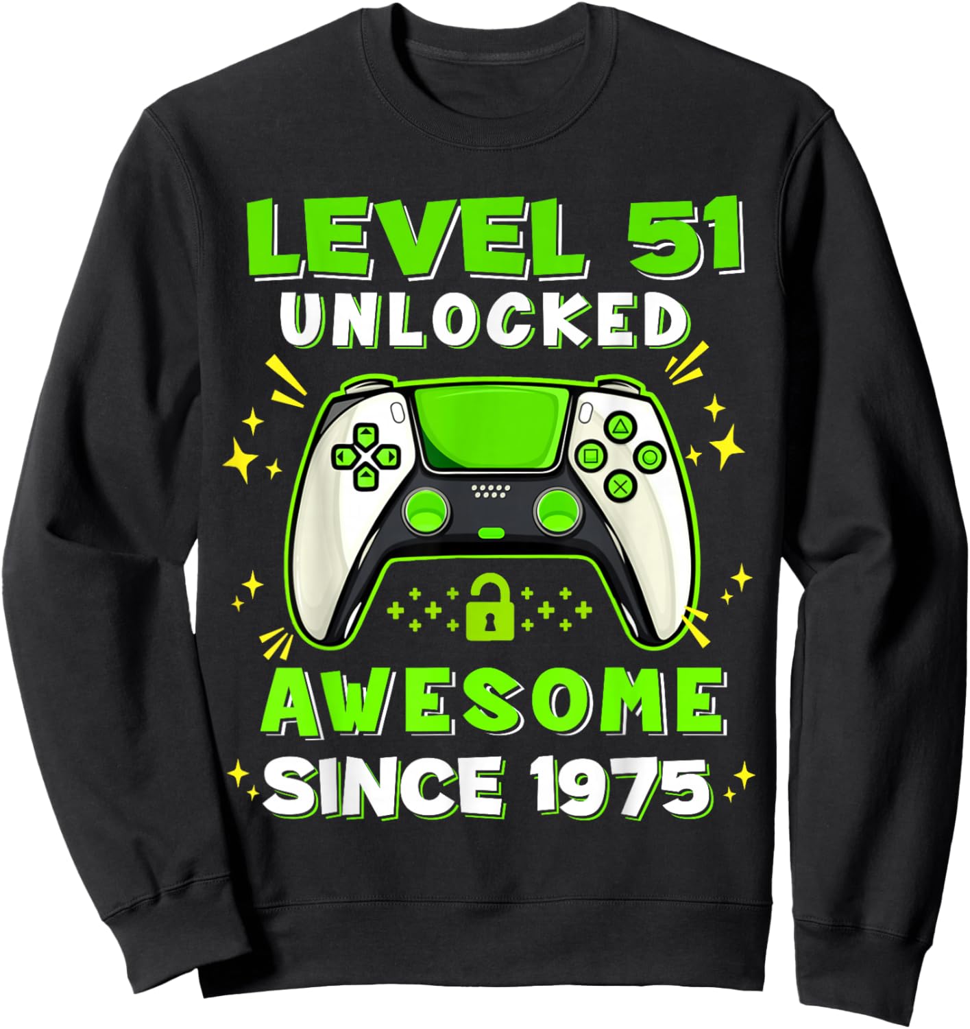 51st Birthday 51 Years Birthday Gifts Sweatshirt - Sweatshirt | Black