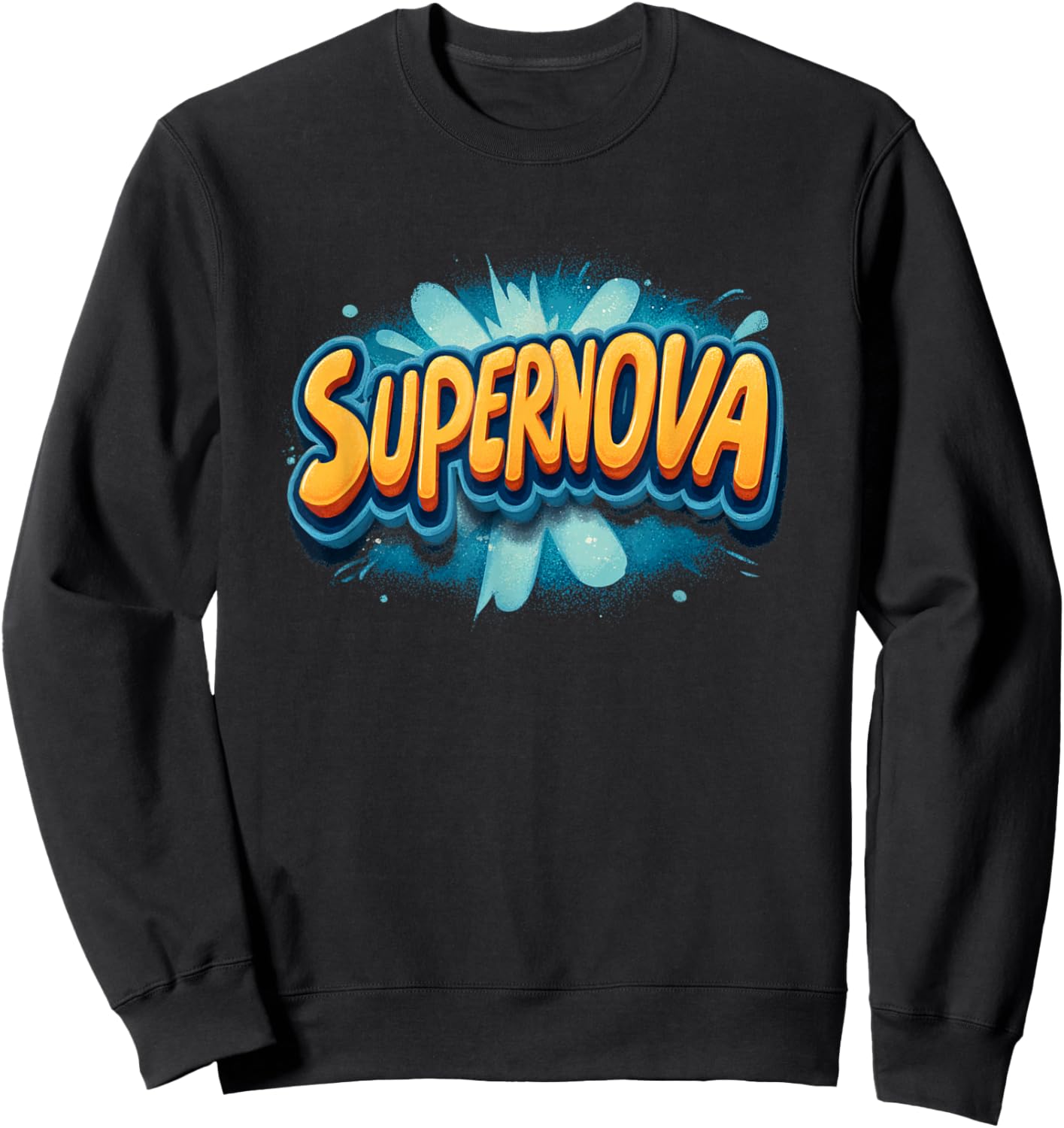 Awesome Supernova Costume for Boys and Girls Sweatshirt - Sweatshirt | Black