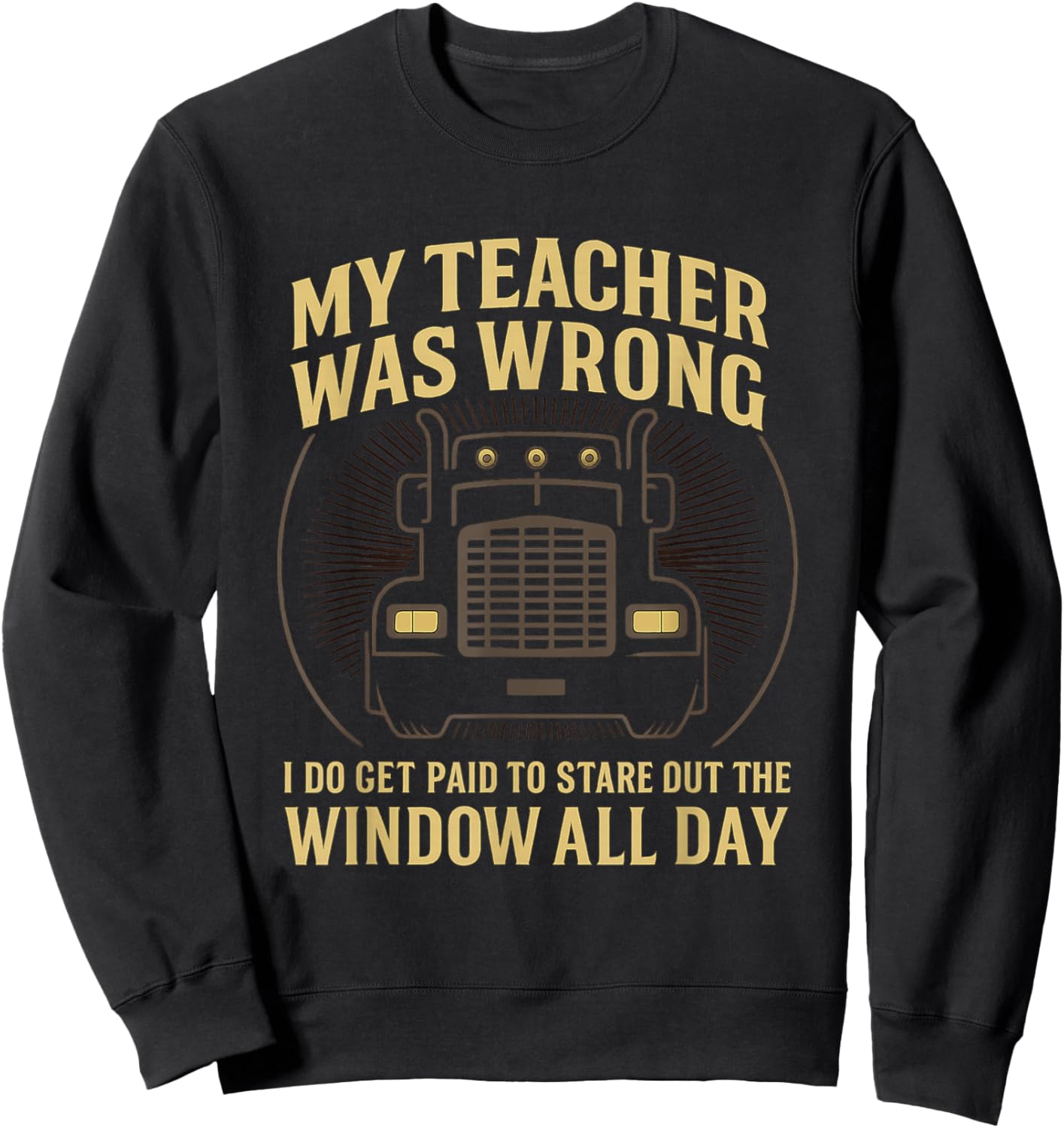 T-Shirt Sweatshirt - Sweatshirt | Black