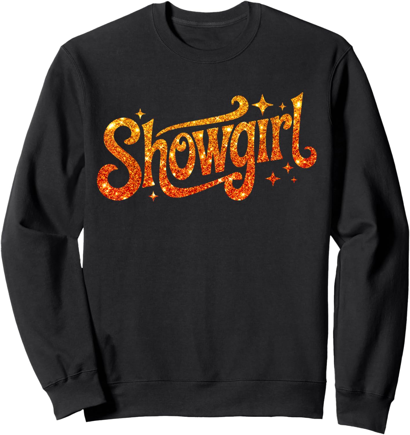 Show Girl Life in My Show Girl Era Groovy Bling Vintage Sweatshirt - Sweatshirt | Black