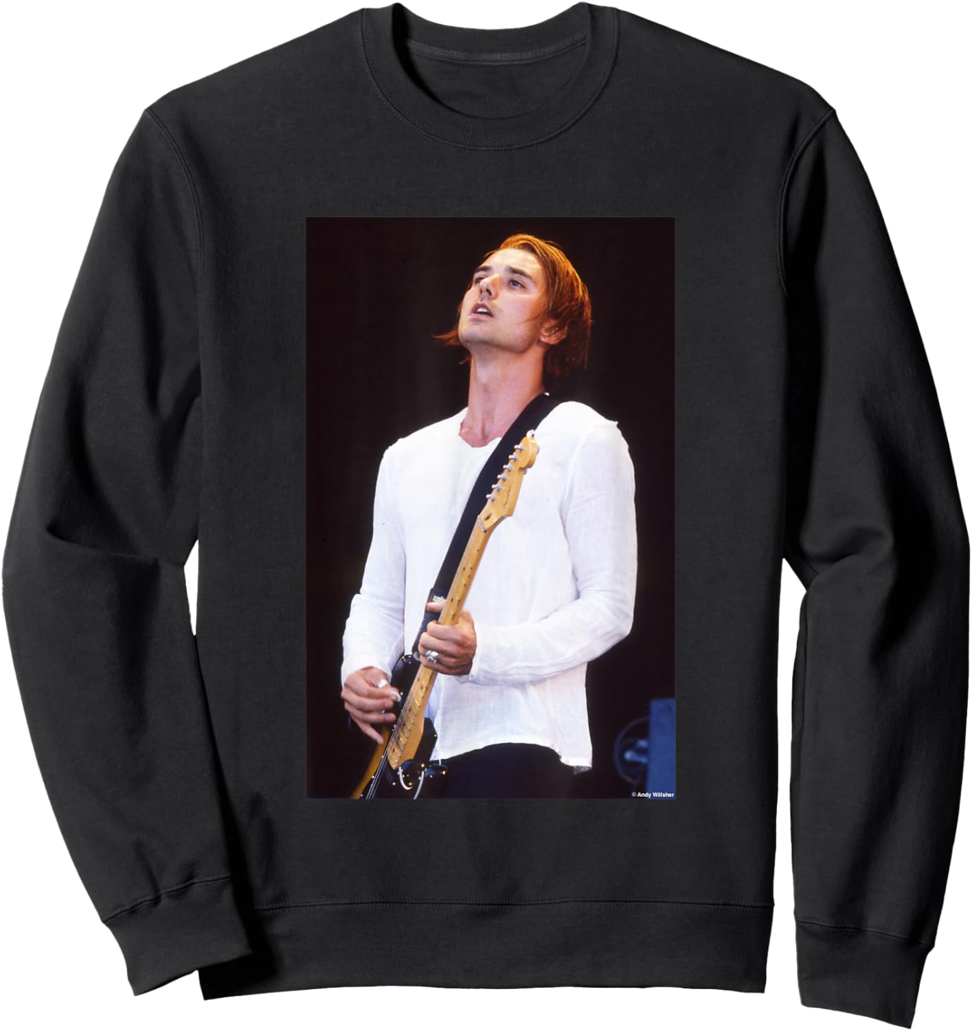 Bush Singer Gavin Rossdale Glycerine by Andy Willsher Sweatshirt - Sweatshirt | Black