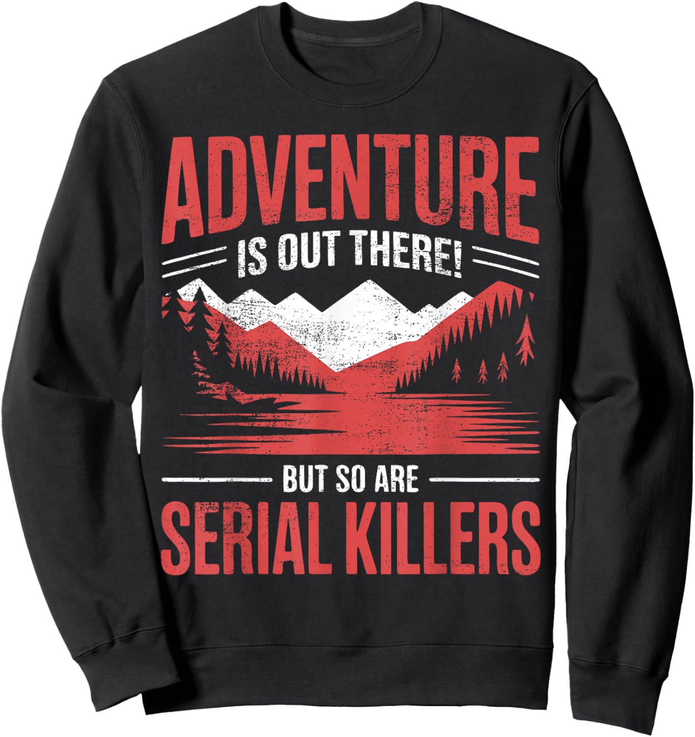 Murder Mystery Lover True Crime Sweatshirt - Sweatshirt | Black