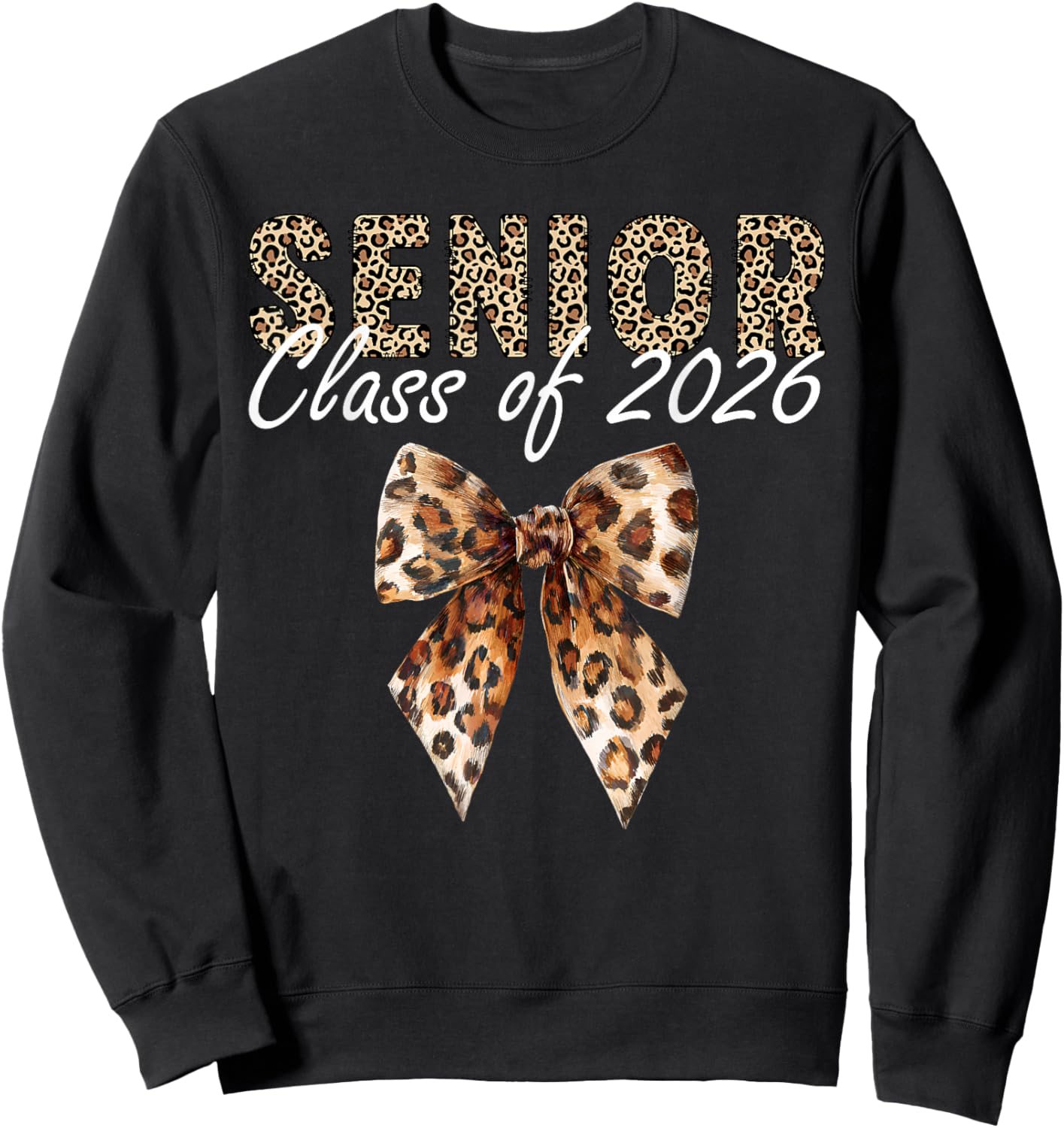 Senior 2026 Class of 2026 Graduation Sweatshirt - Sweatshirt | Black