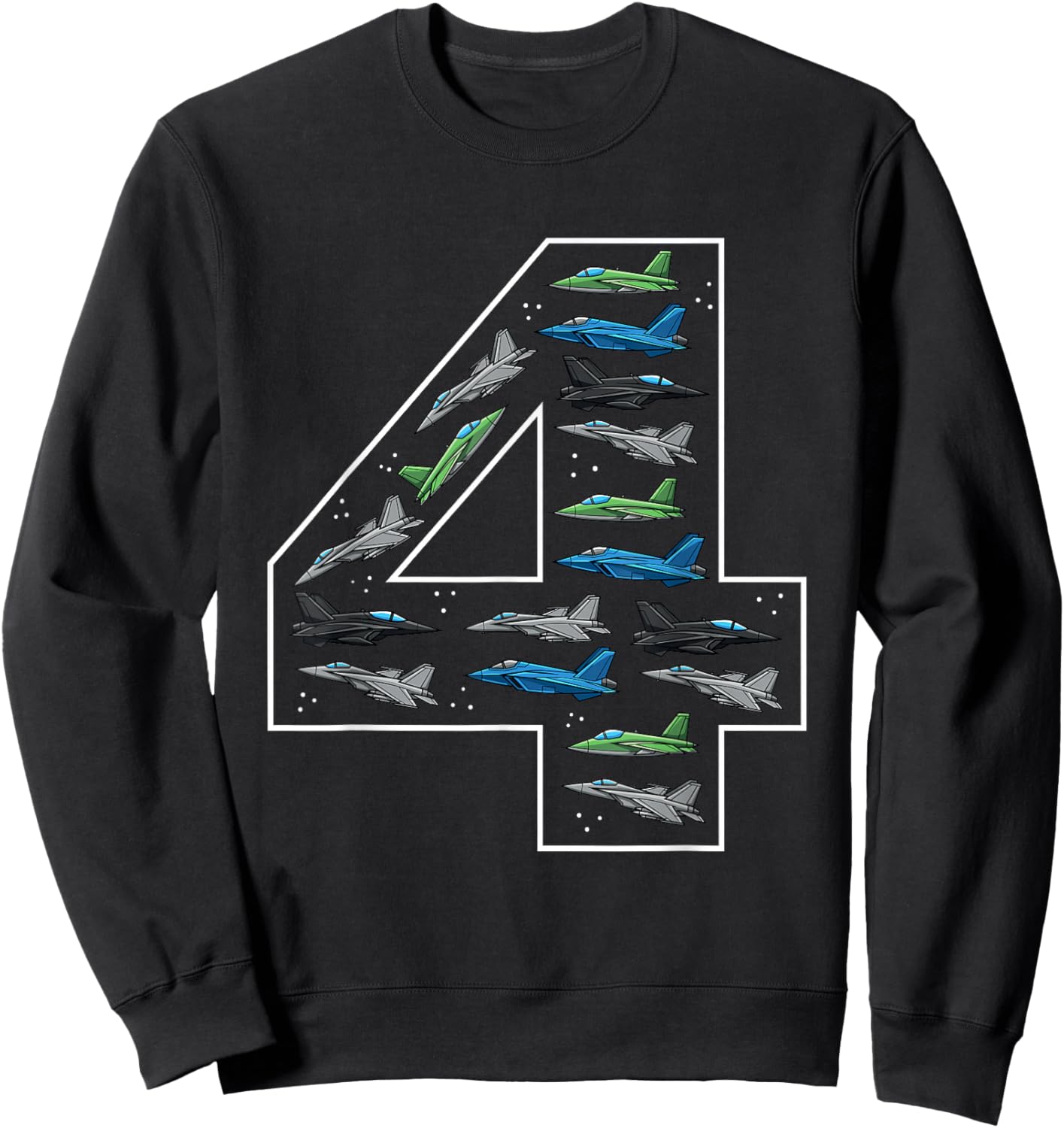 T-Shirt Sweatshirt - Sweatshirt | Black