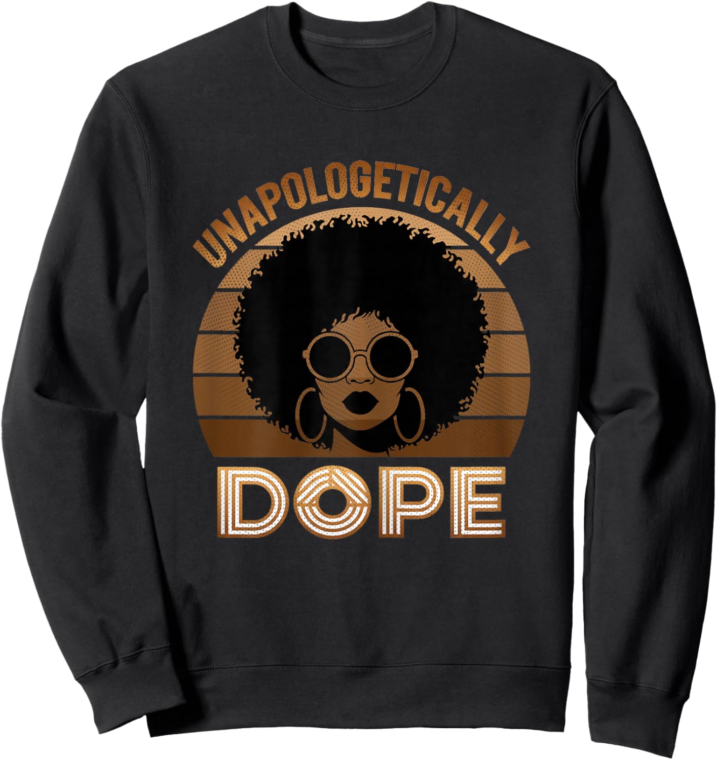 Black History Women Juneteenth Melanin Pride Sweatshirt - Sweatshirt | Black