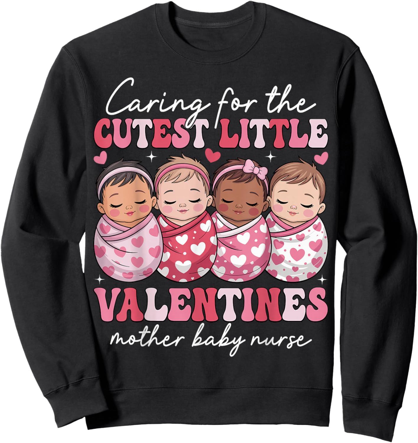Mother Baby Nurse Sweatshirt - Sweatshirt | Black