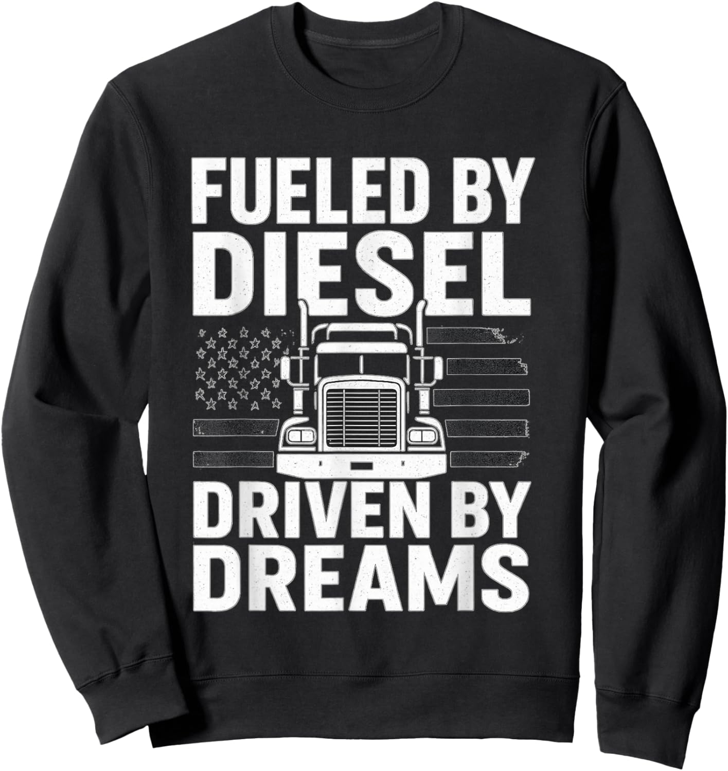 Fueled by Diesel, Driven x Dreams Sweatshirt - Sweatshirt | Black