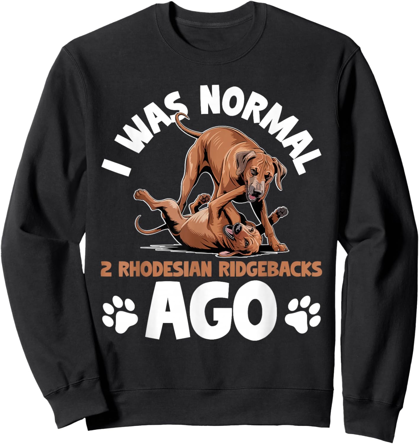 Rhodesian Ridgeback Dog Sweatshirt - Sweatshirt | Black