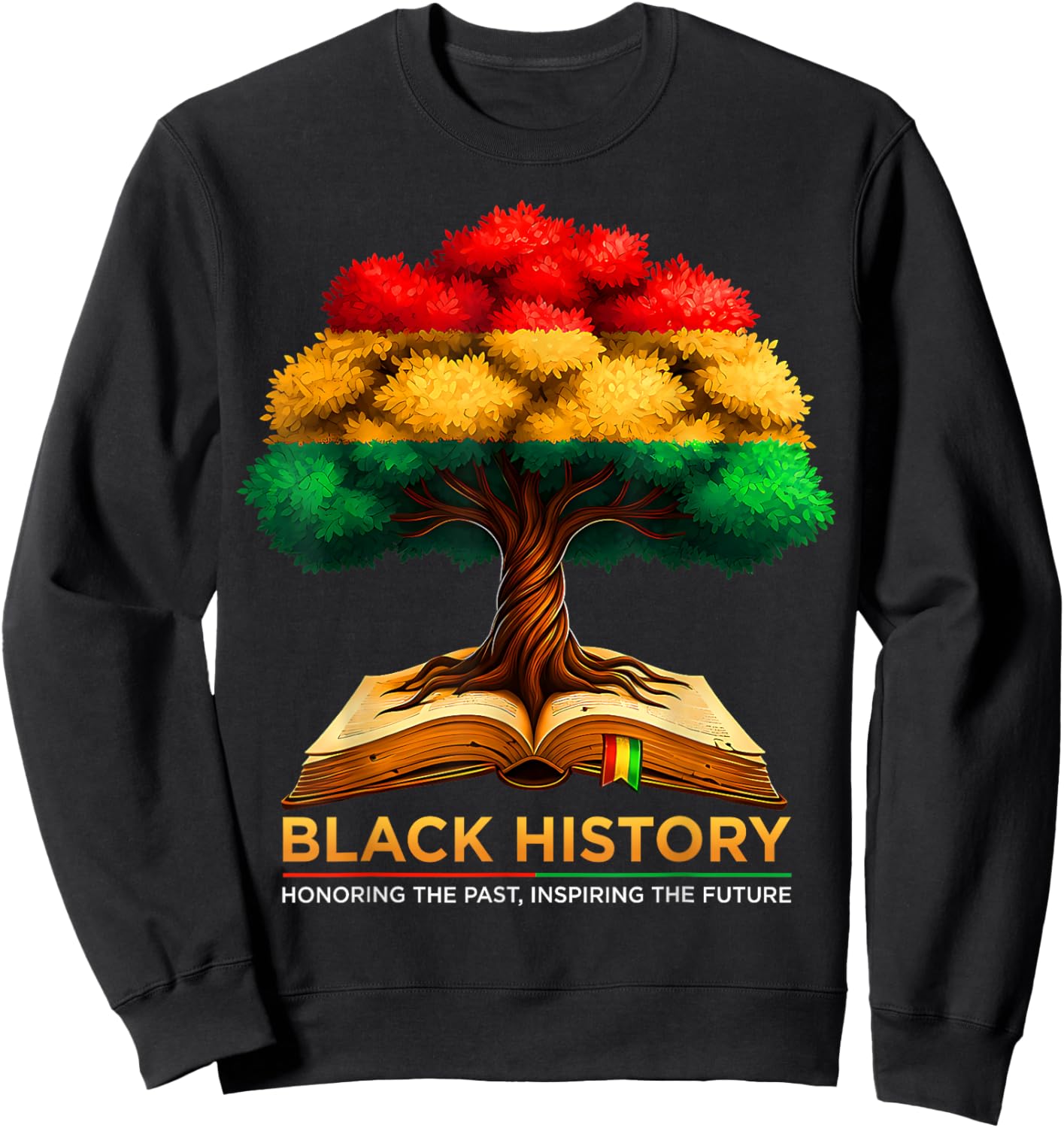 Honoring Past Inspiring Future Men Women Black History Month Sweatshirt - Sweatshirt | Black