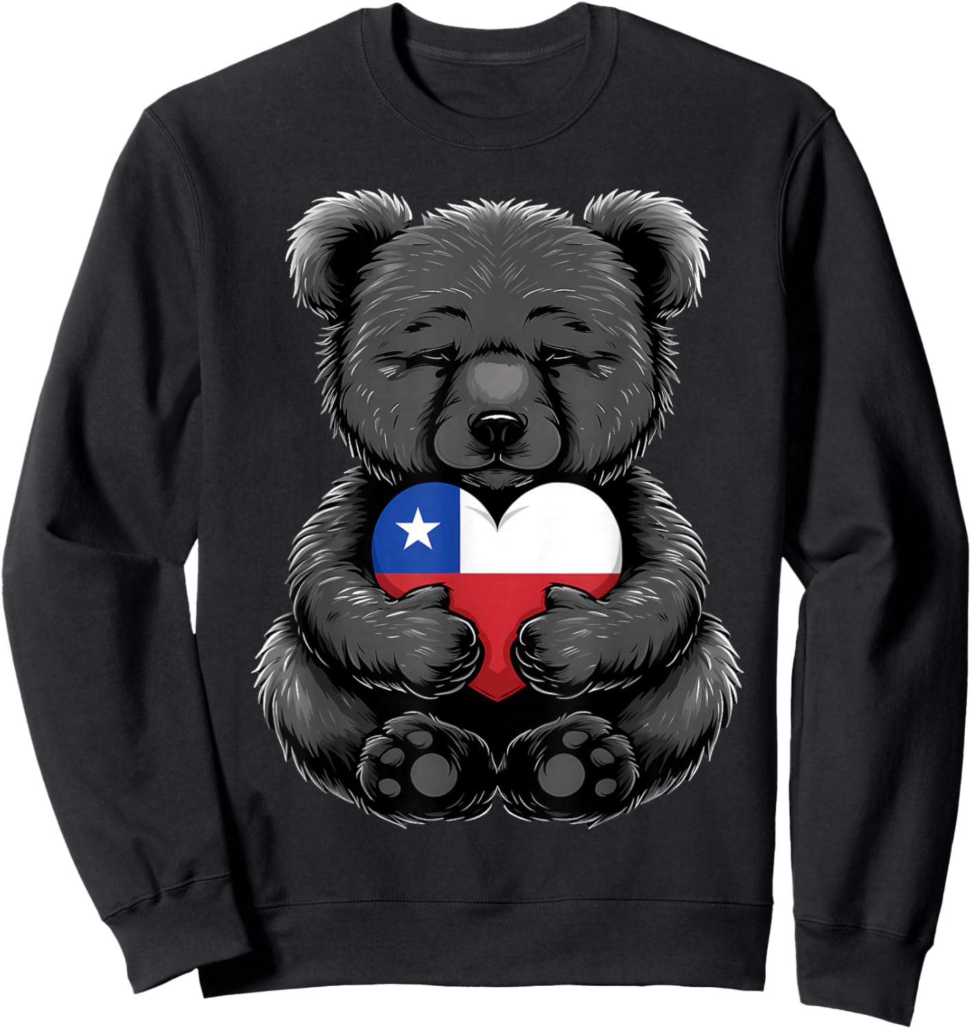 Chile Flag Chilean Pride Chilean Roots Chilean Flag Sweatshirt - Sweatshirt | Black