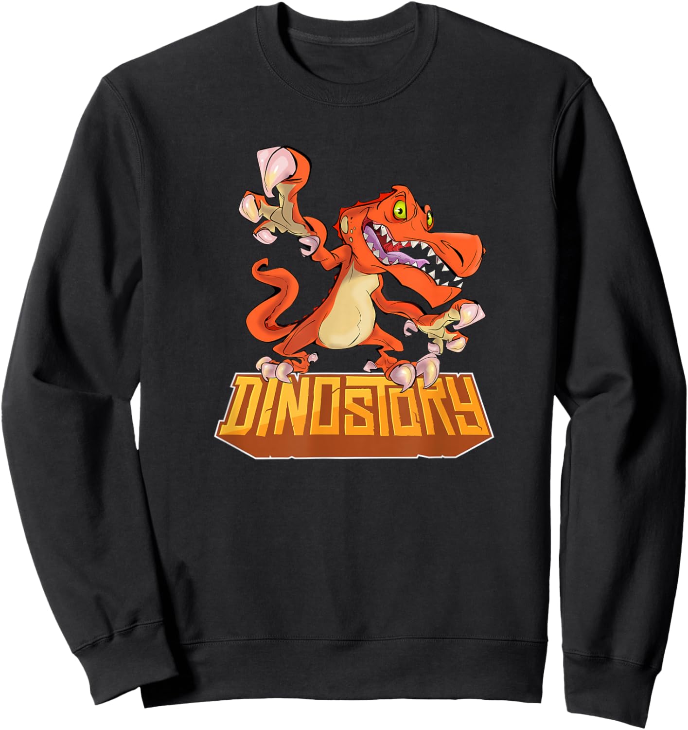 Baryonyx Dinostory Sweatshirt - Sweatshirt | Black