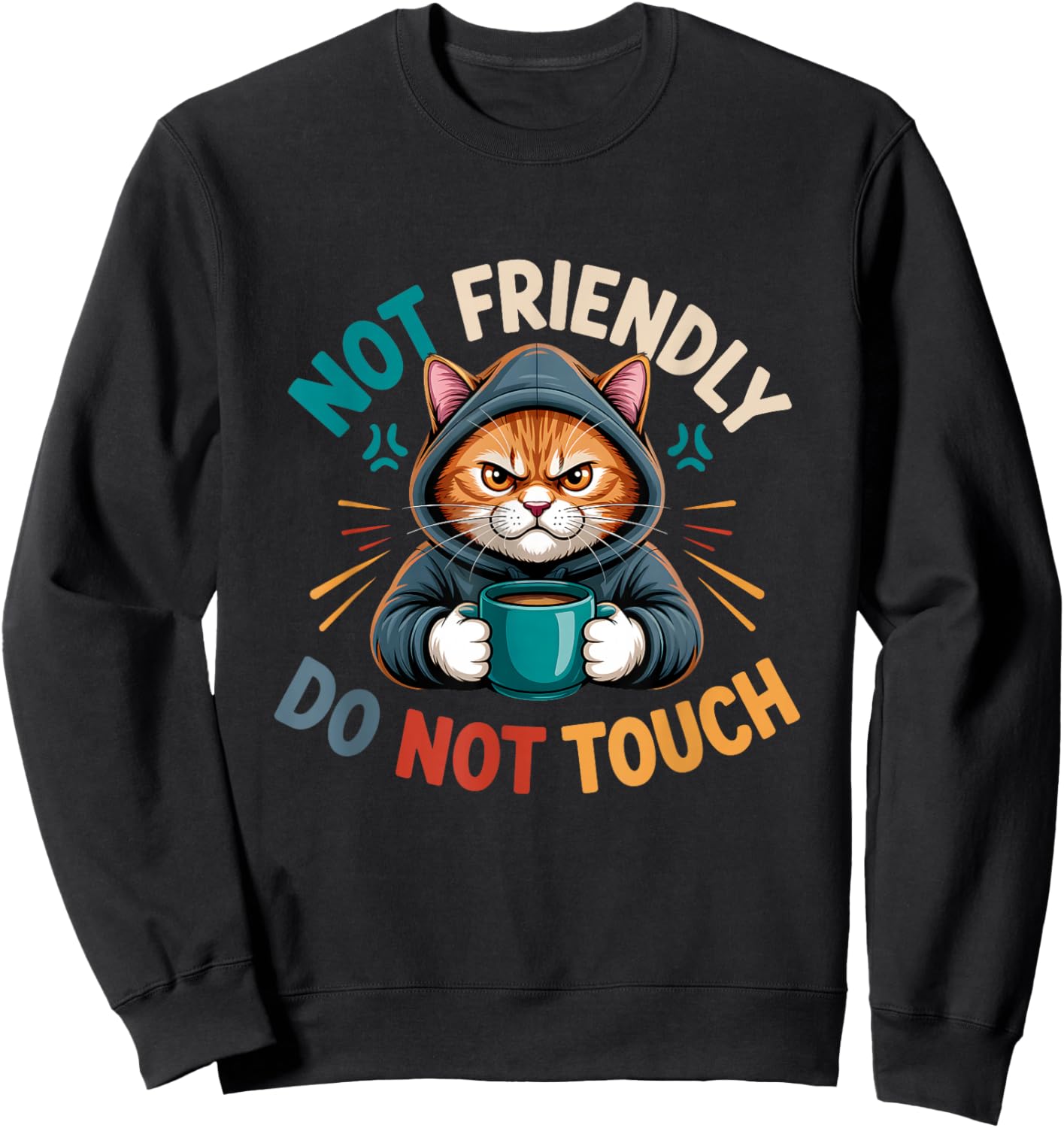 Animal Sweatshirt - Sweatshirt | Black