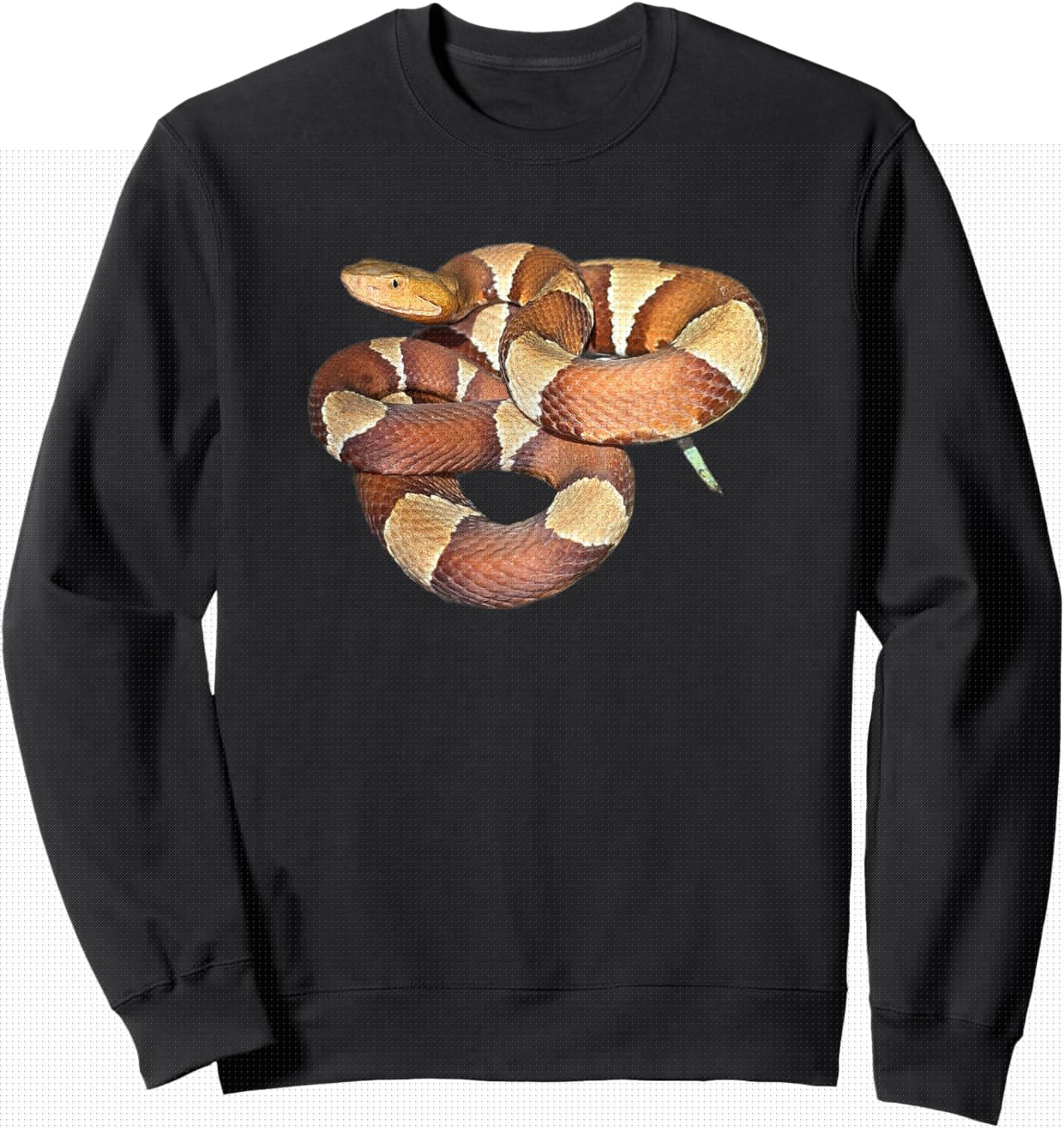 Broad-Banded Copperhead Sweatshirt - Sweatshirt | Black