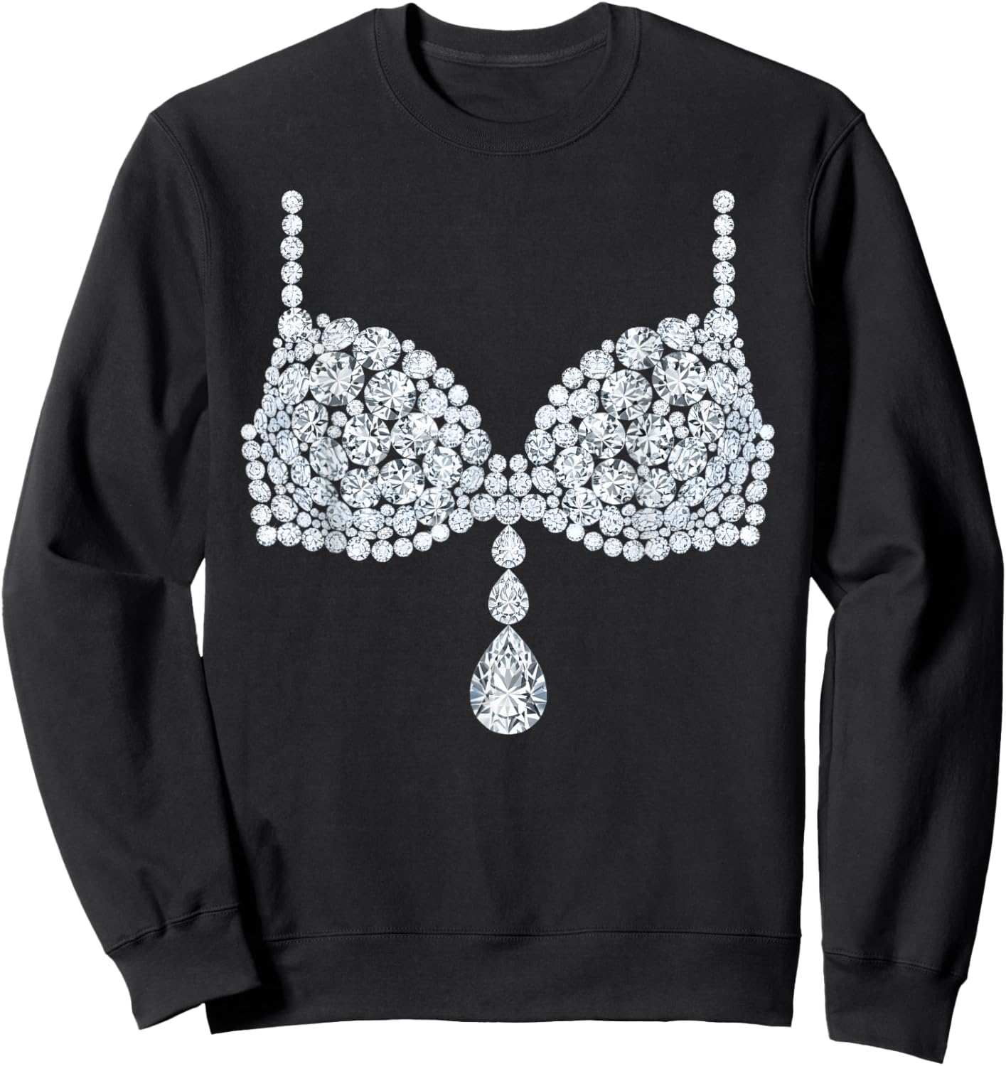 Halloween Costume Show Girl Women Sweatshirt - Sweatshirt | Black