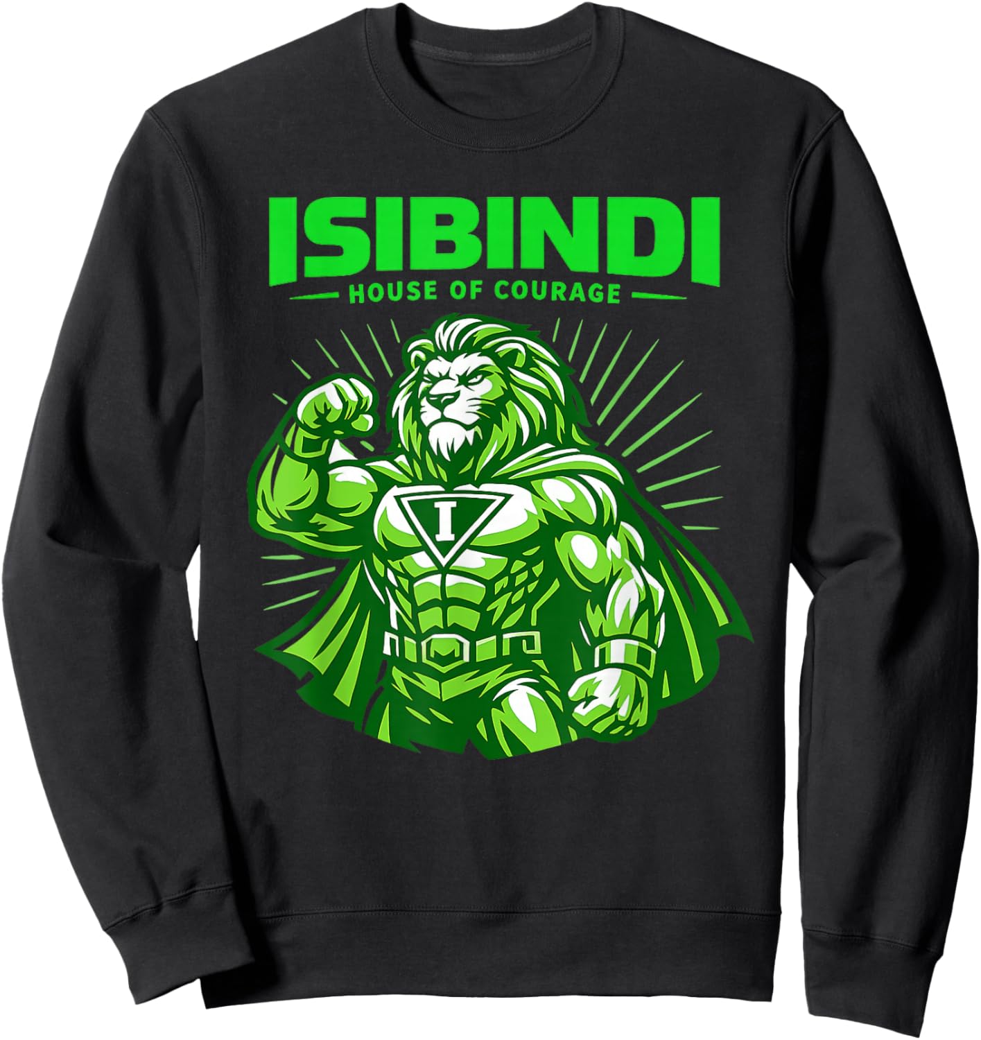 Isibindi House of Courage Spirit Team Sweatshirt - Sweatshirt | Black