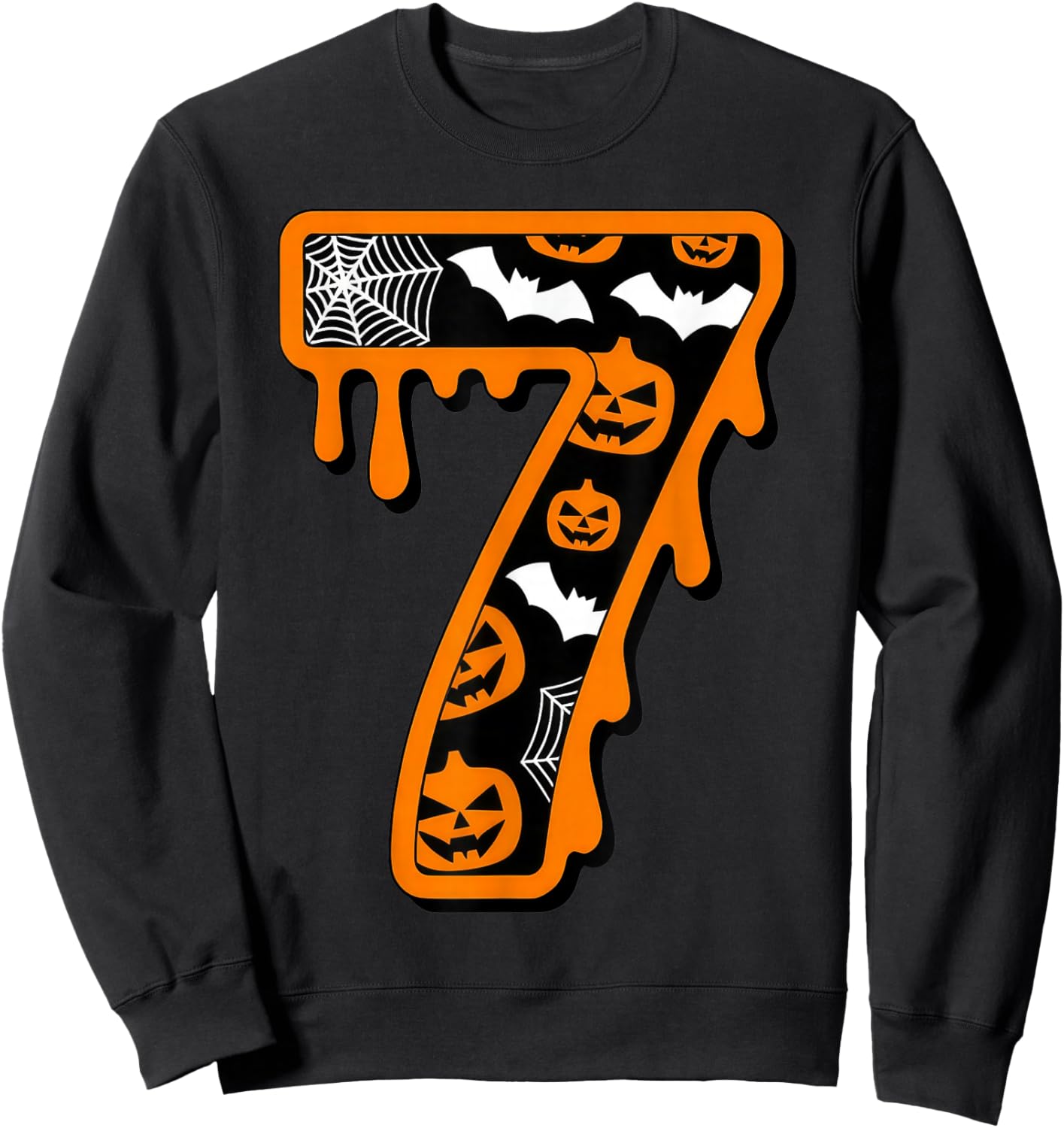 Couple Six Seven Meme 6 7 Halloween Costume Sweatshirt - Sweatshirt | Black