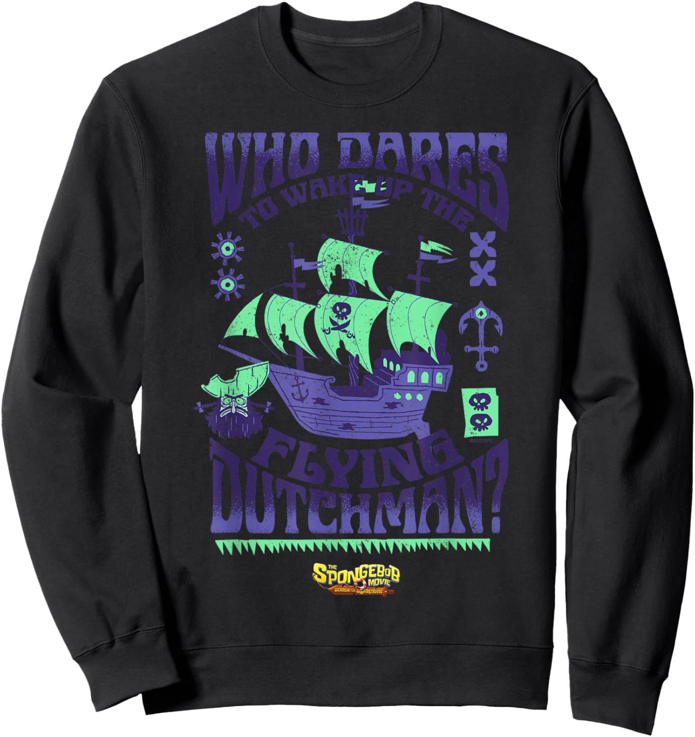 The Spongebob Movie: Search for Squarepants Dutchman Ship Sweatshirt - Sweatshirt | Black