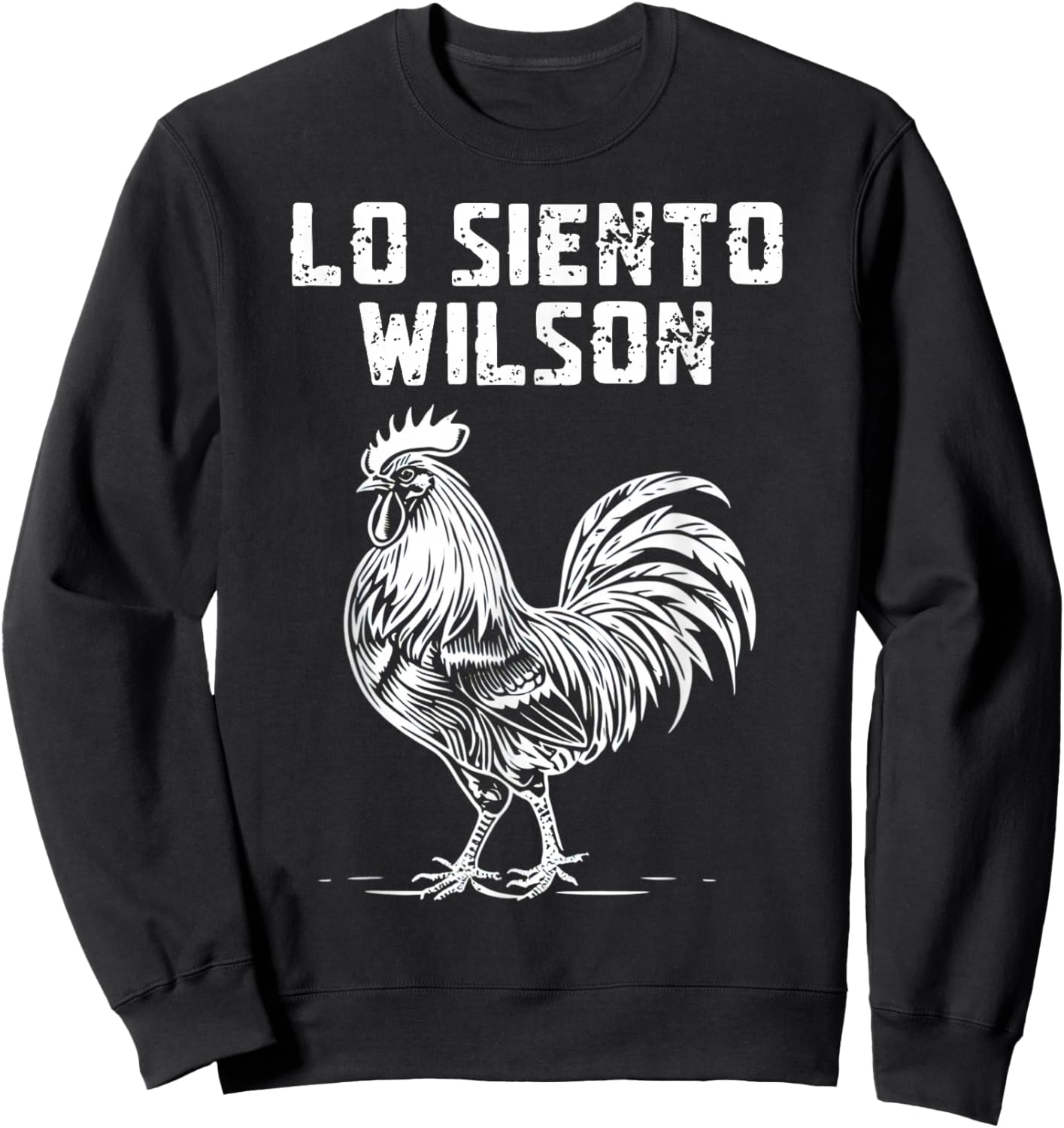 Wilson Lo Siento Sweatshirt - Sweatshirt | Black
